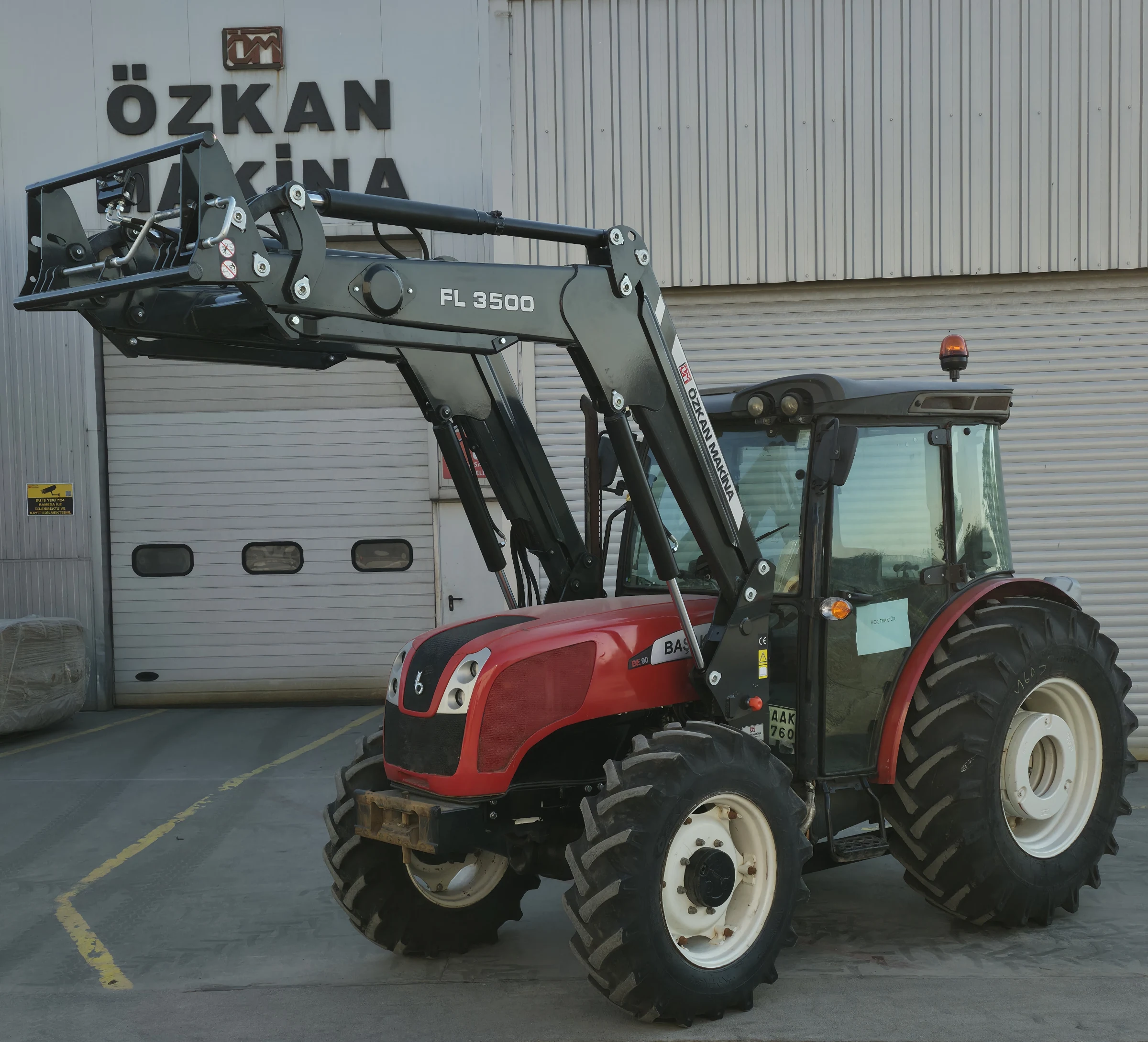 Başak BE90 Özkan Makina uygulama 3