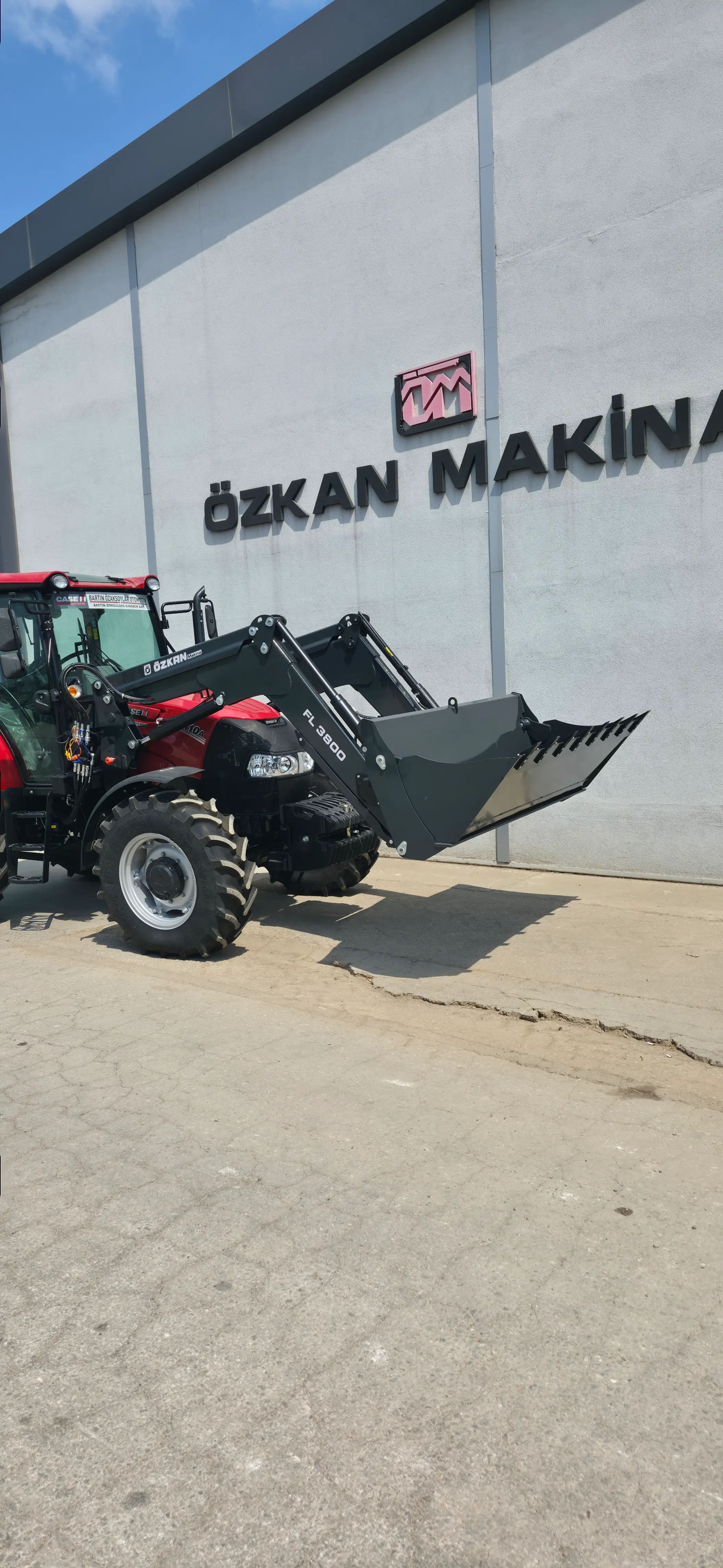 Case 110A FARMALL Özkan Makina uygulama 10