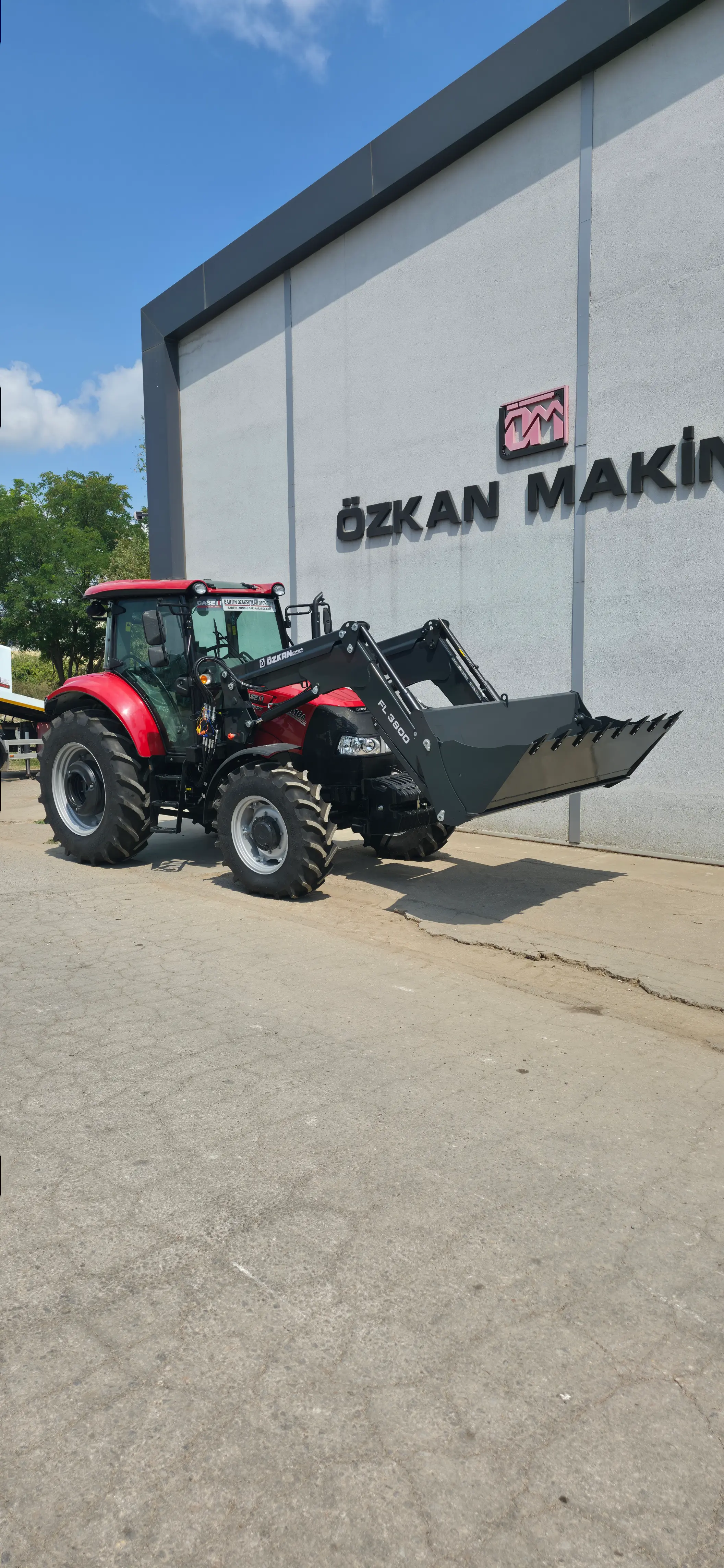 Case 110A FARMALL Özkan Makina uygulama 11