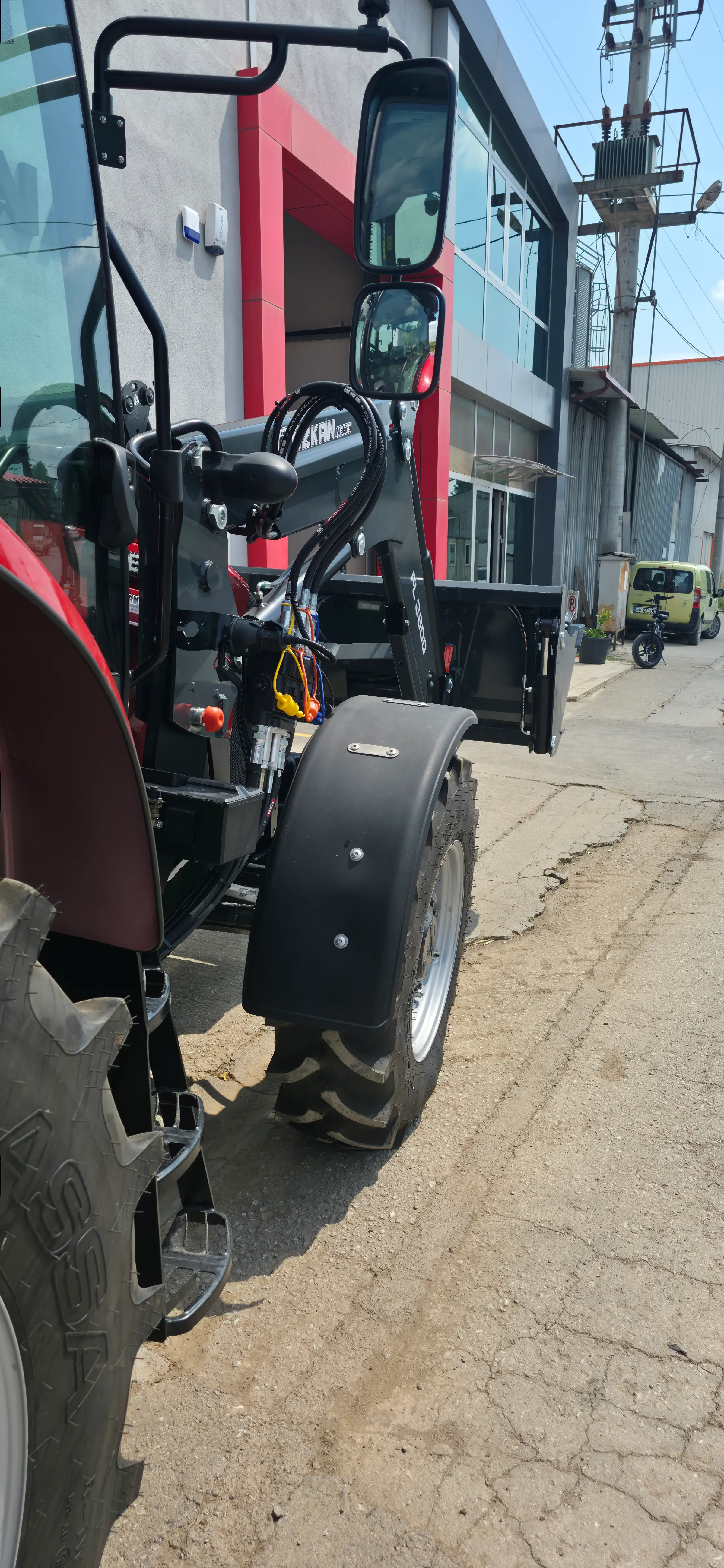 Case 110A FARMALL Özkan Makina uygulama 3
