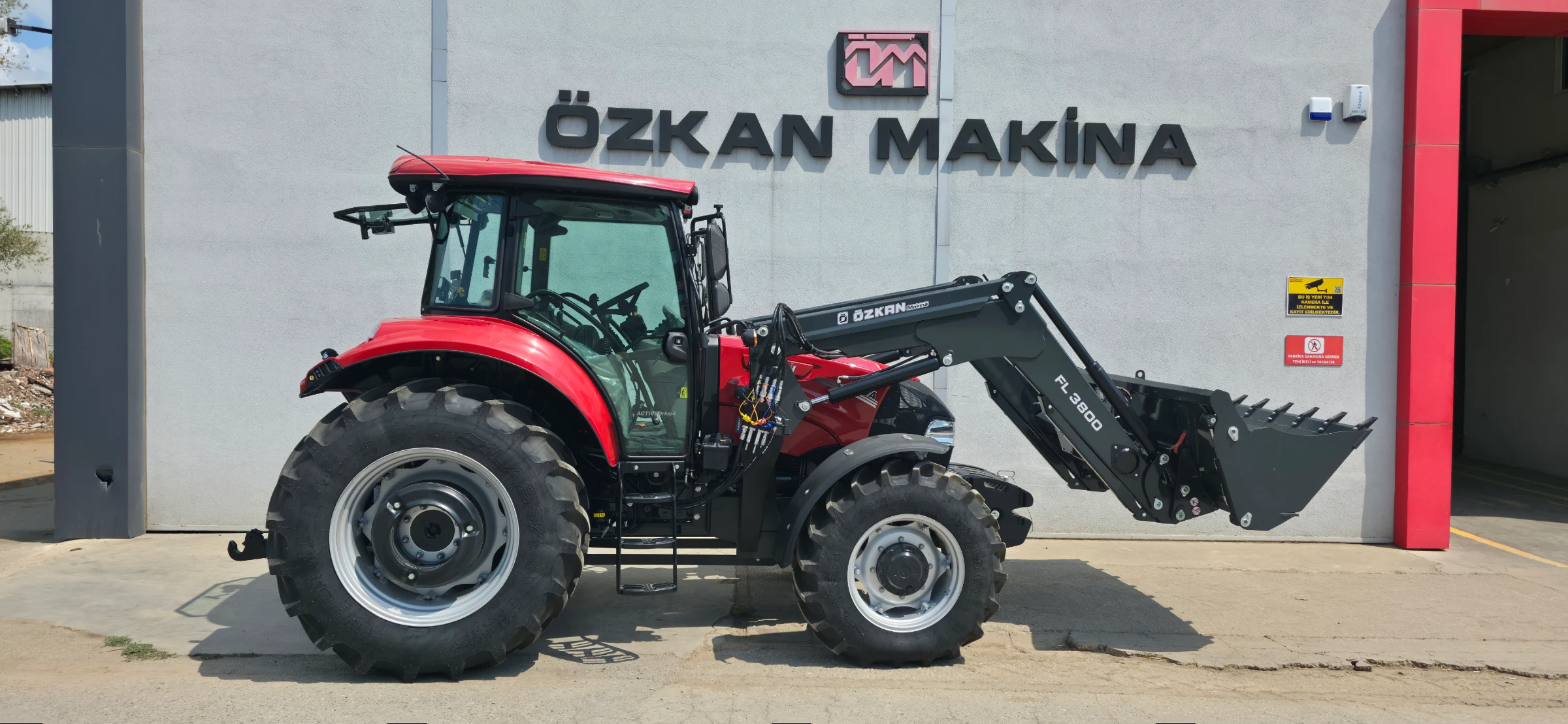 Case 110A FARMALL Özkan Makina uygulama 4