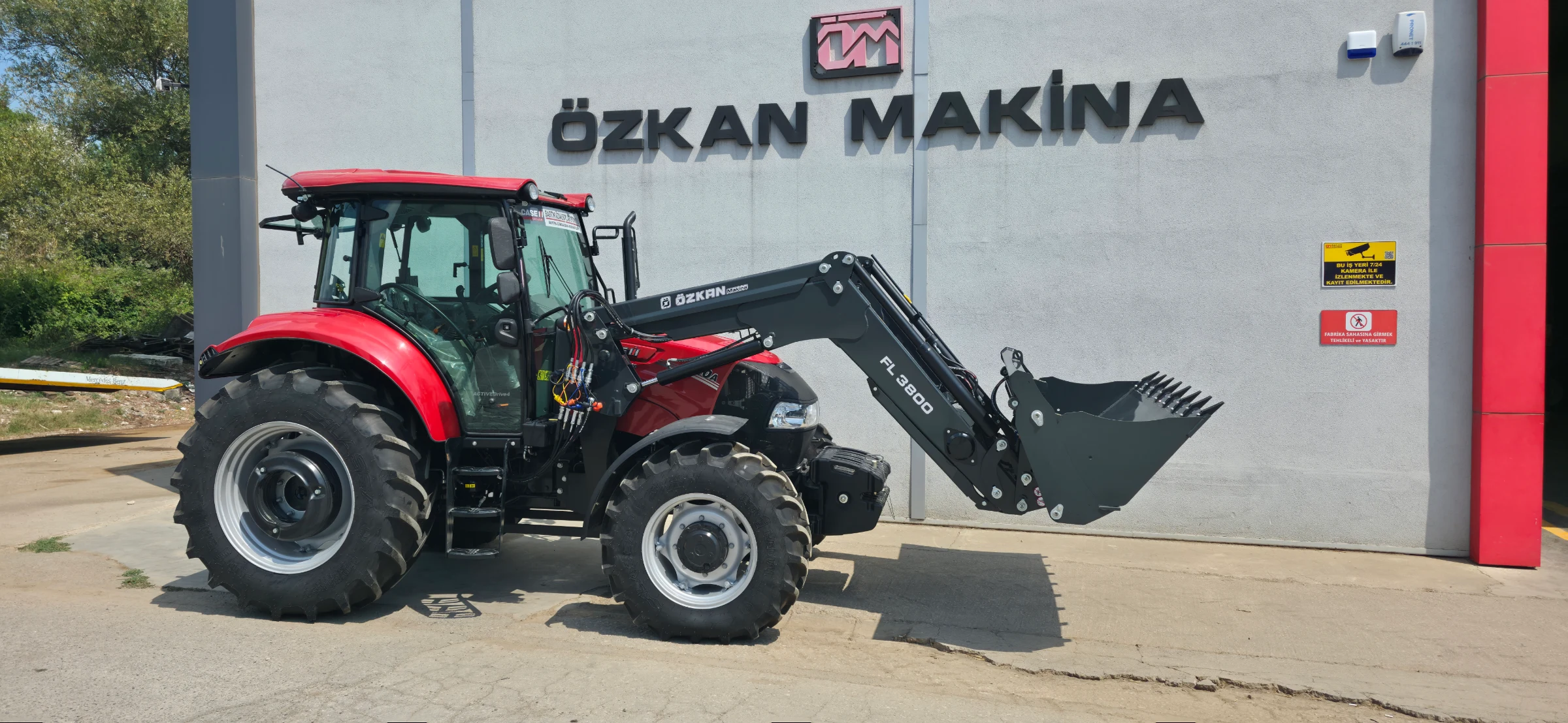 Case 110A FARMALL Özkan Makina uygulama 5