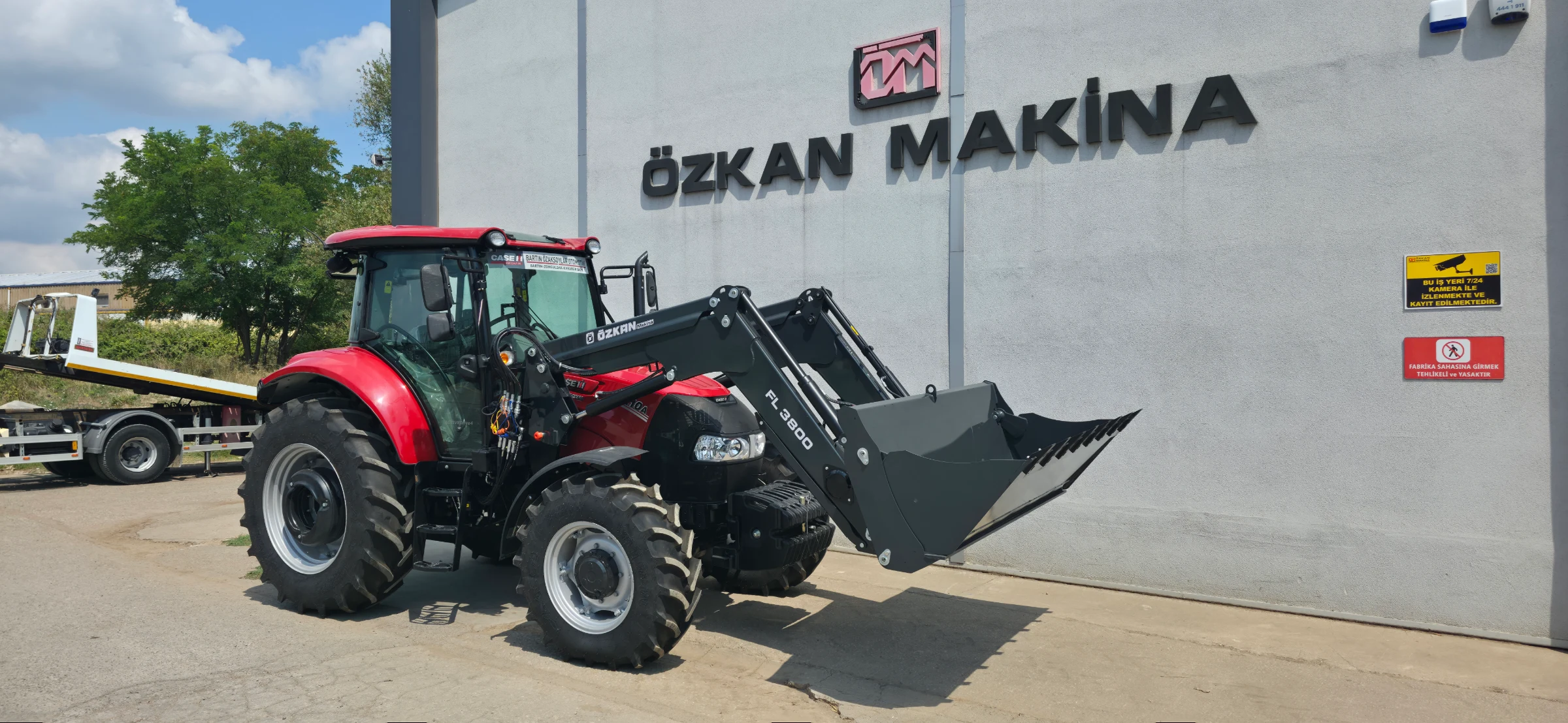 Case 110A FARMALL Özkan Makina uygulama 6