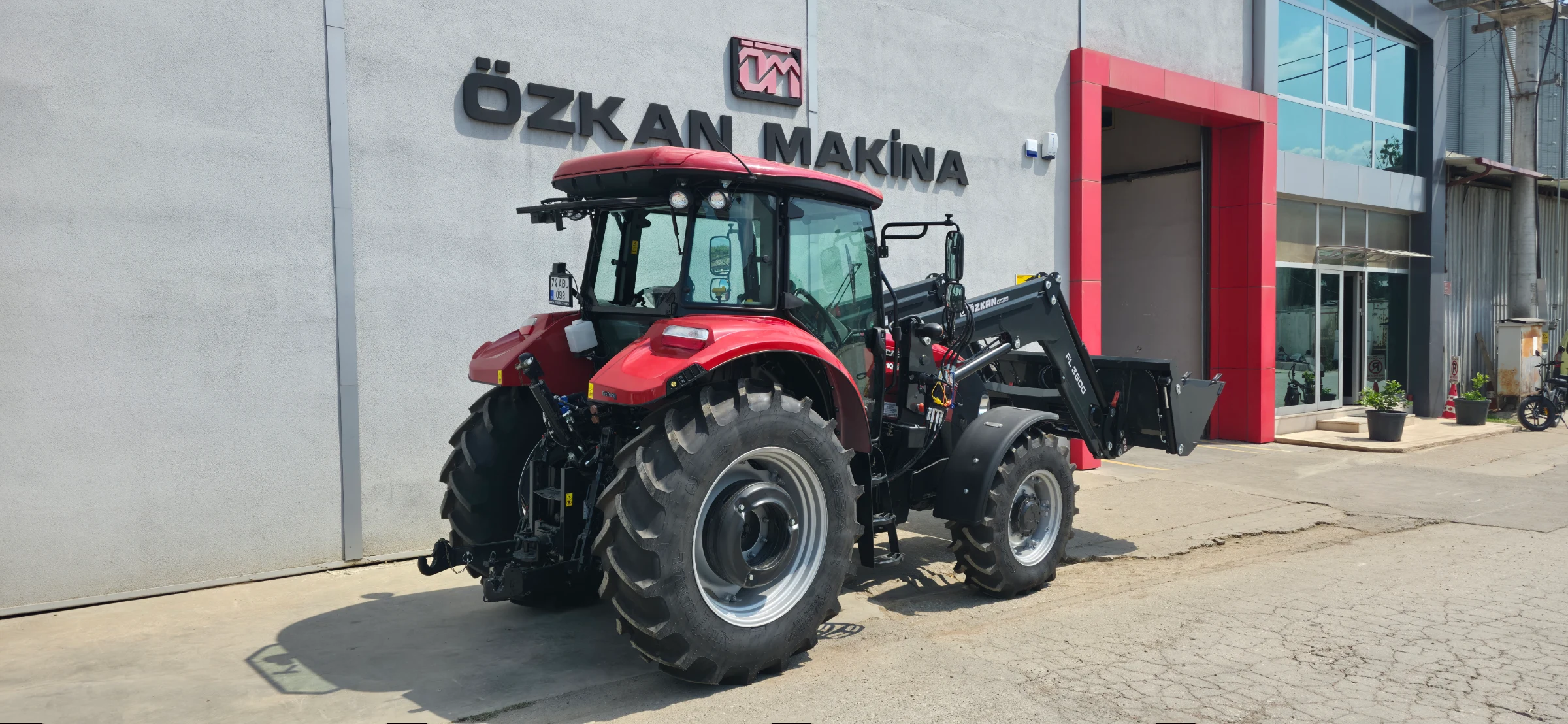 Case 110A FARMALL Özkan Makina uygulama 7