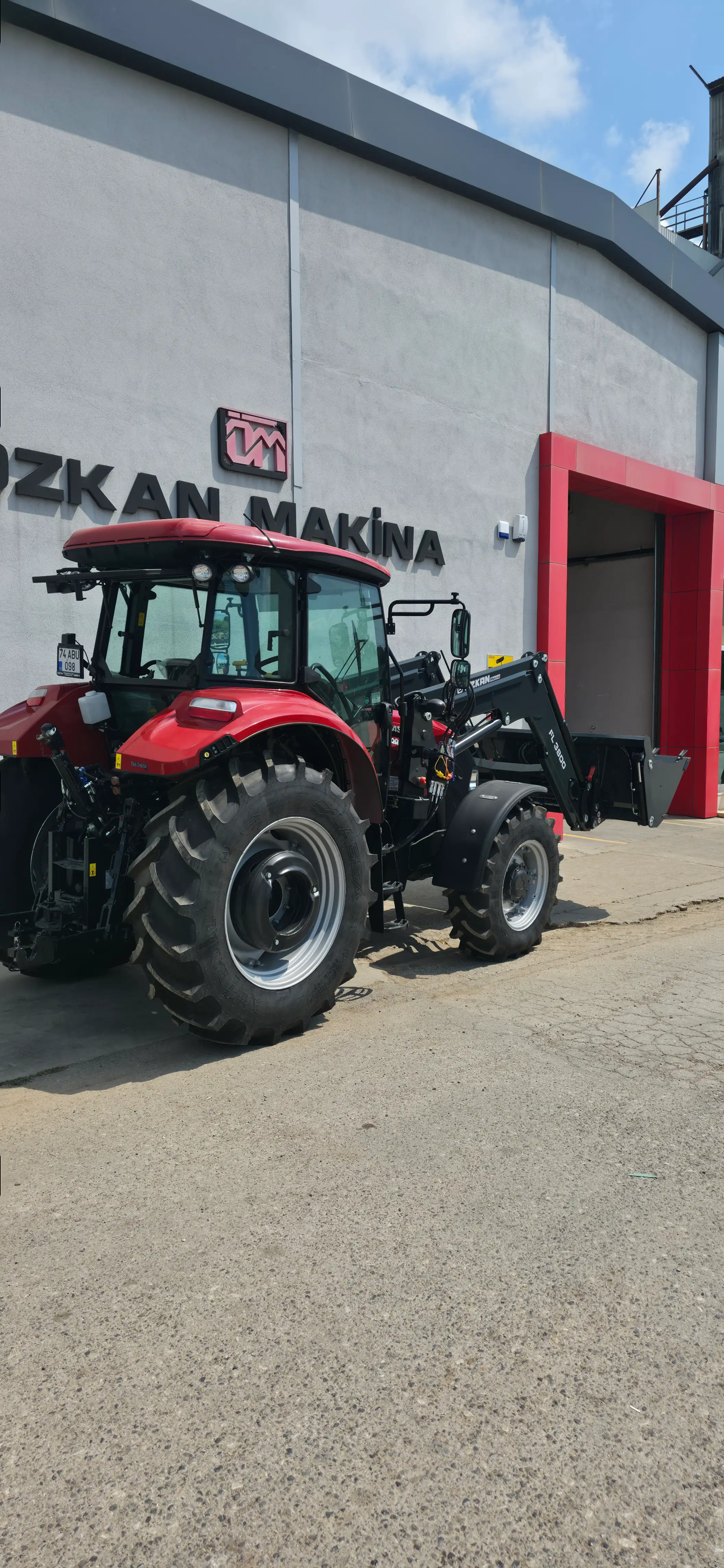 Case 110A FARMALL Özkan Makina uygulama 8