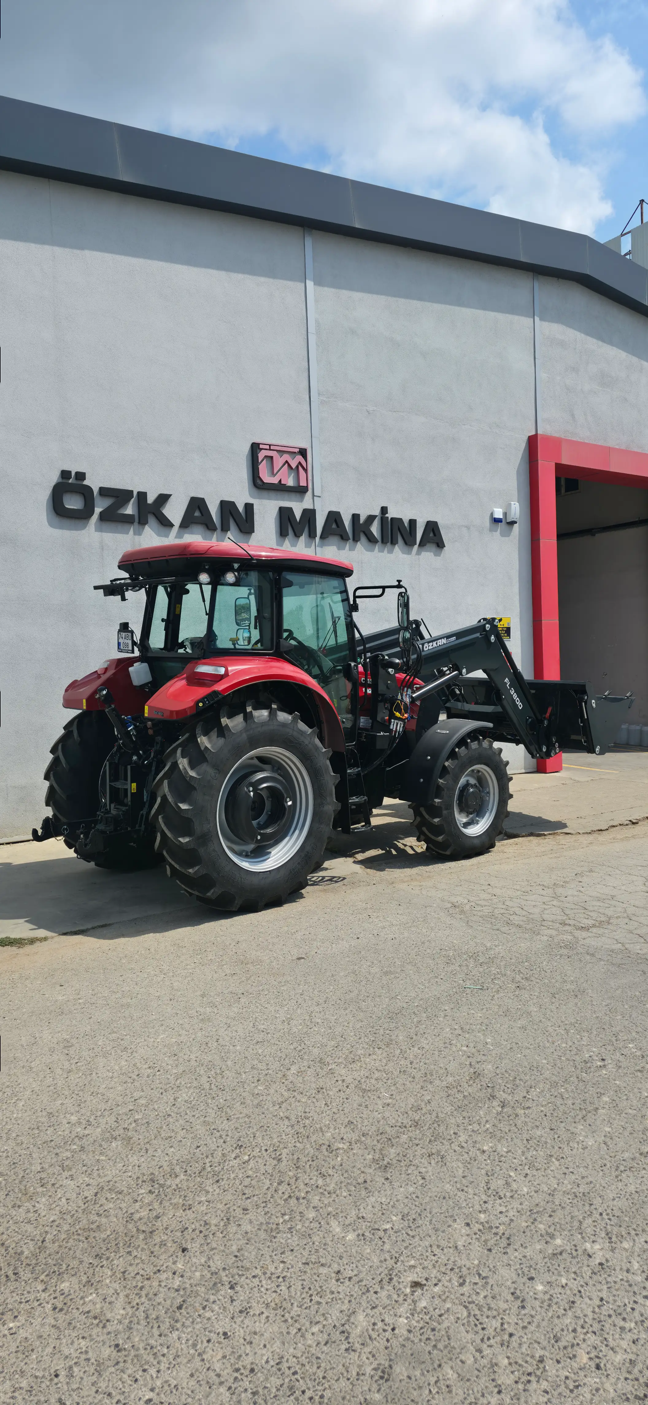 Case 110A FARMALL Özkan Makina uygulama 9