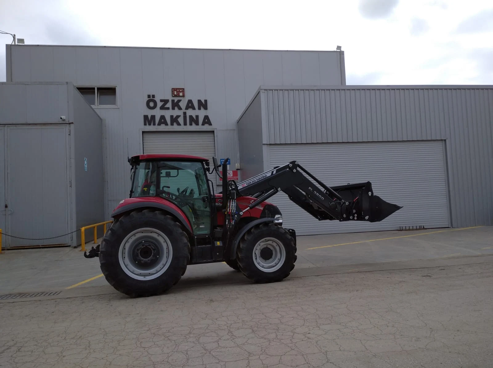 Case 120 C Özkan Makina uygulama 1
