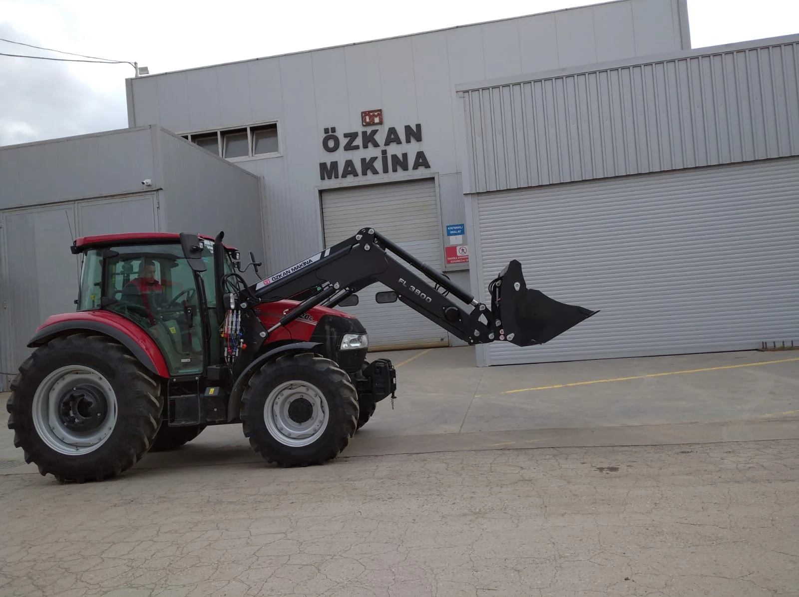 Case 120 C Özkan Makina uygulama 2