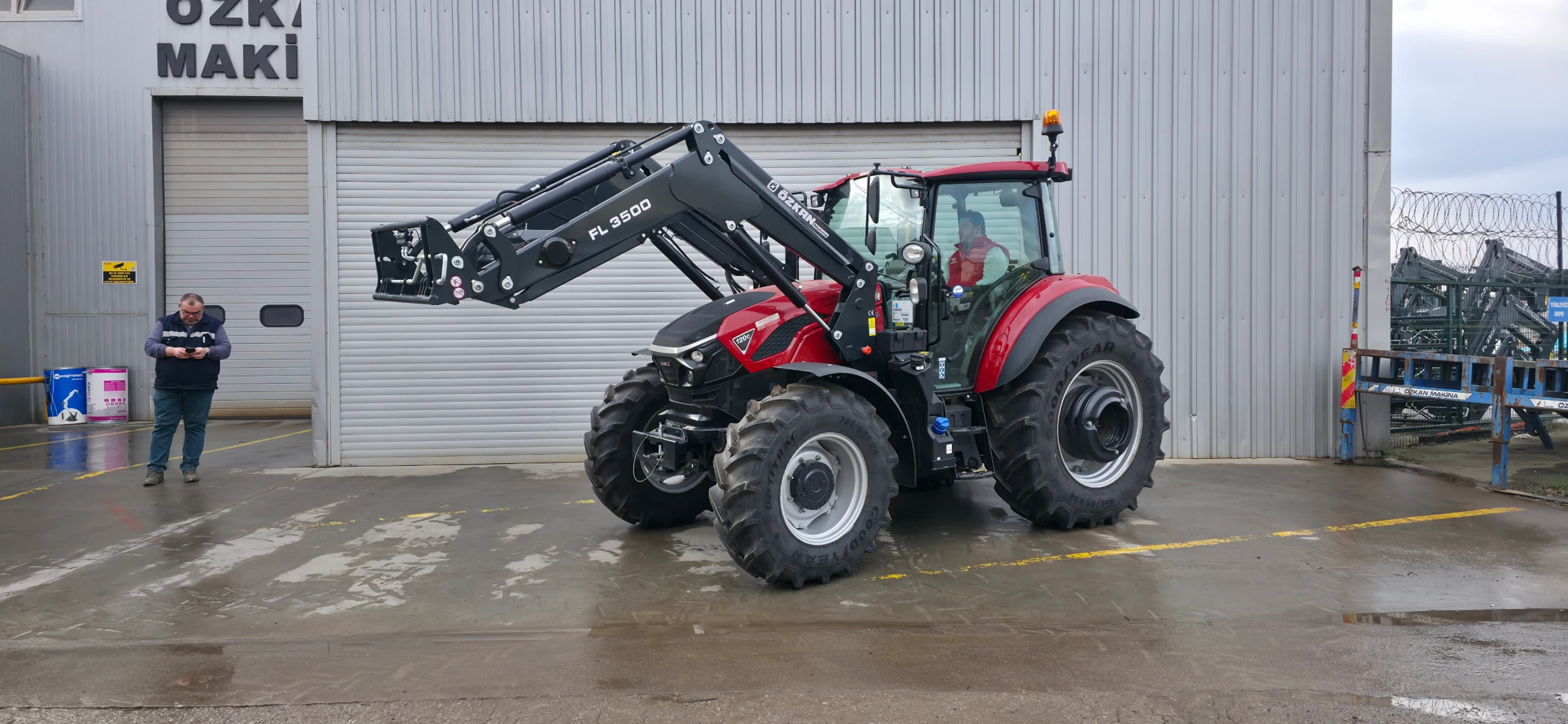 Case FARMALL 120C Özkan Makina uygulama 4