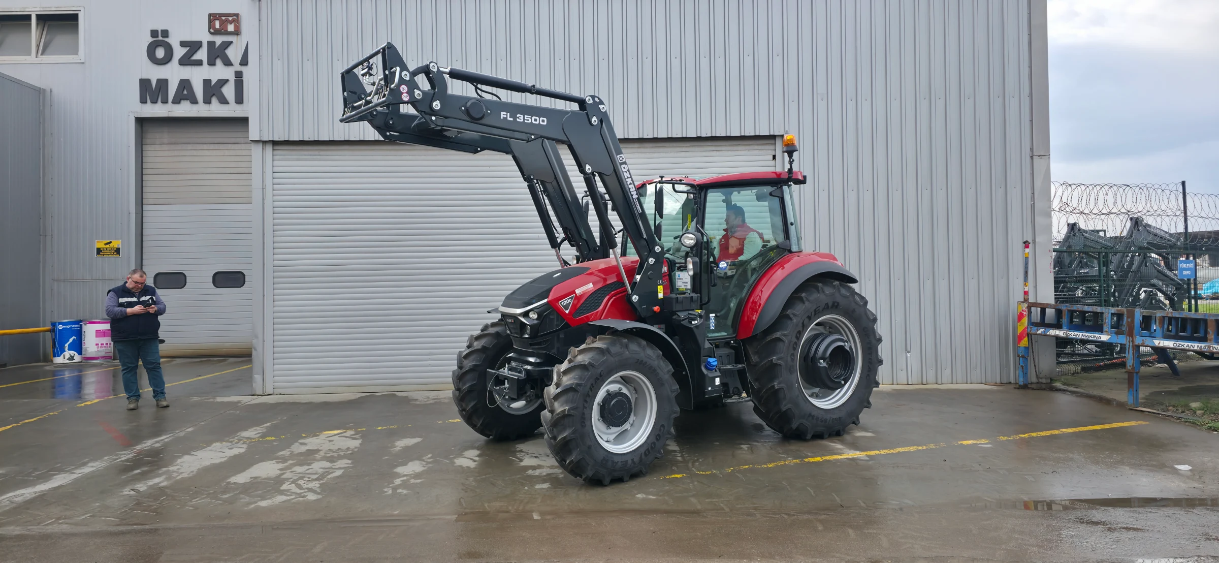 Case FARMALL 120C Özkan Makina uygulama 5