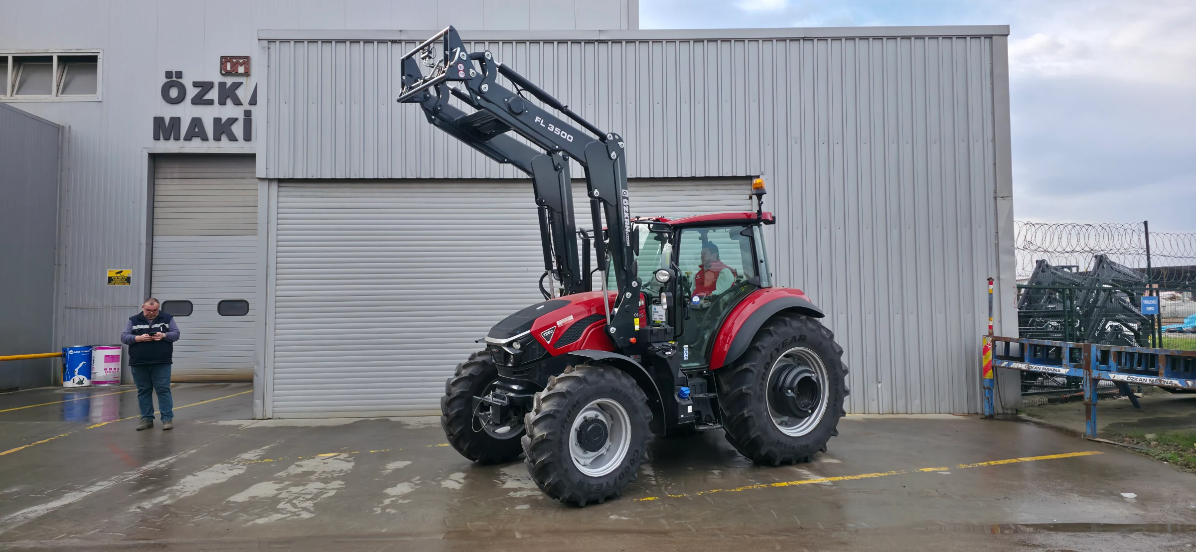 Case FARMALL 120C Özkan Makina uygulama 6