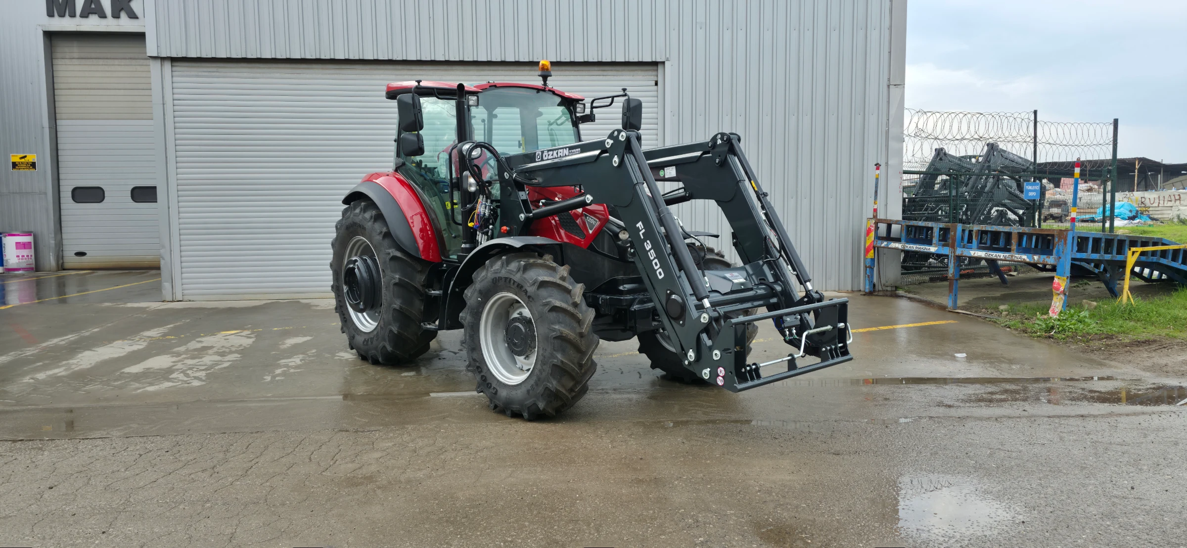 Case FARMALL 120C Özkan Makina uygulama 7
