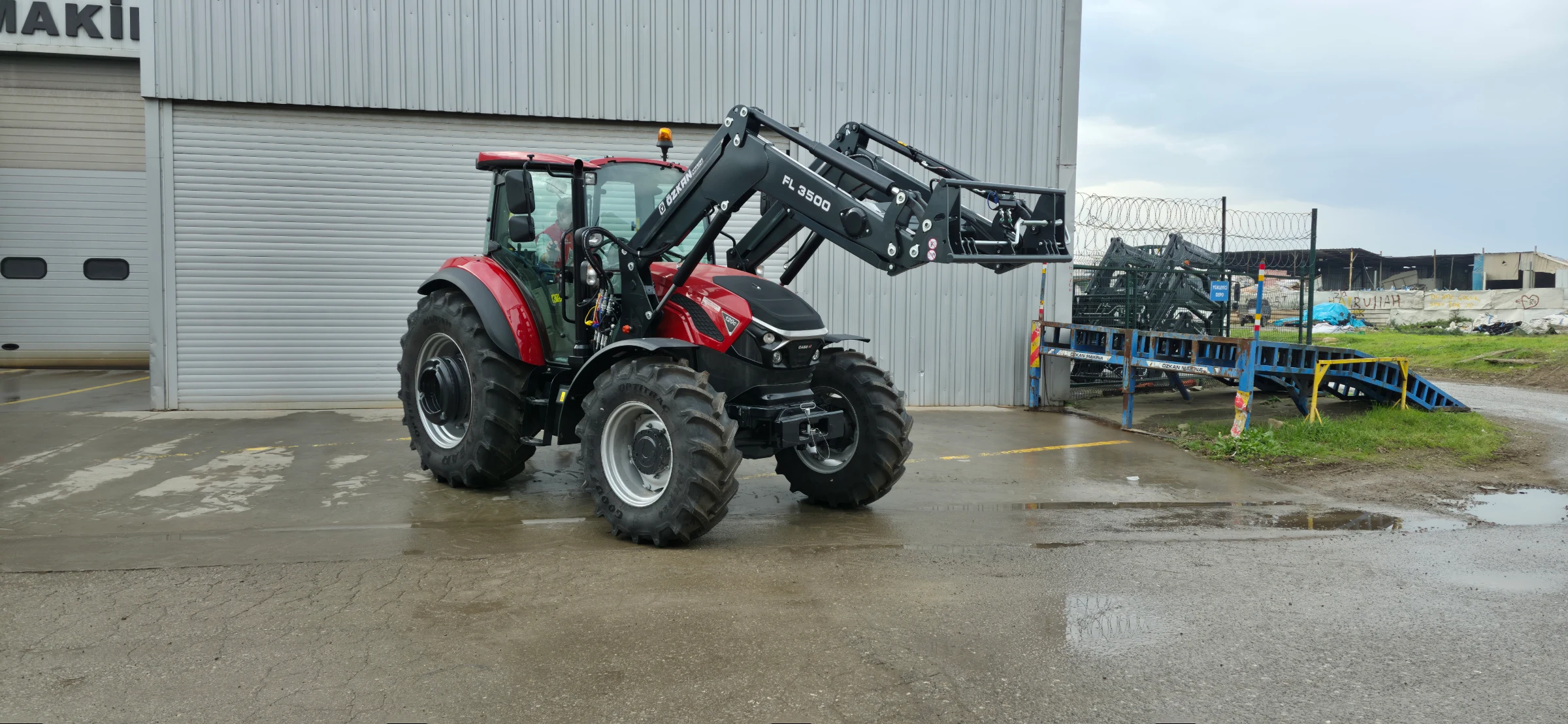 Case FARMALL 120C Özkan Makina uygulama 8