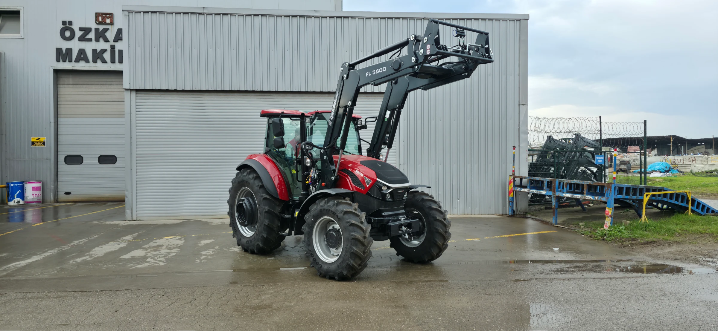 Case FARMALL 120C Özkan Makina uygulama 9