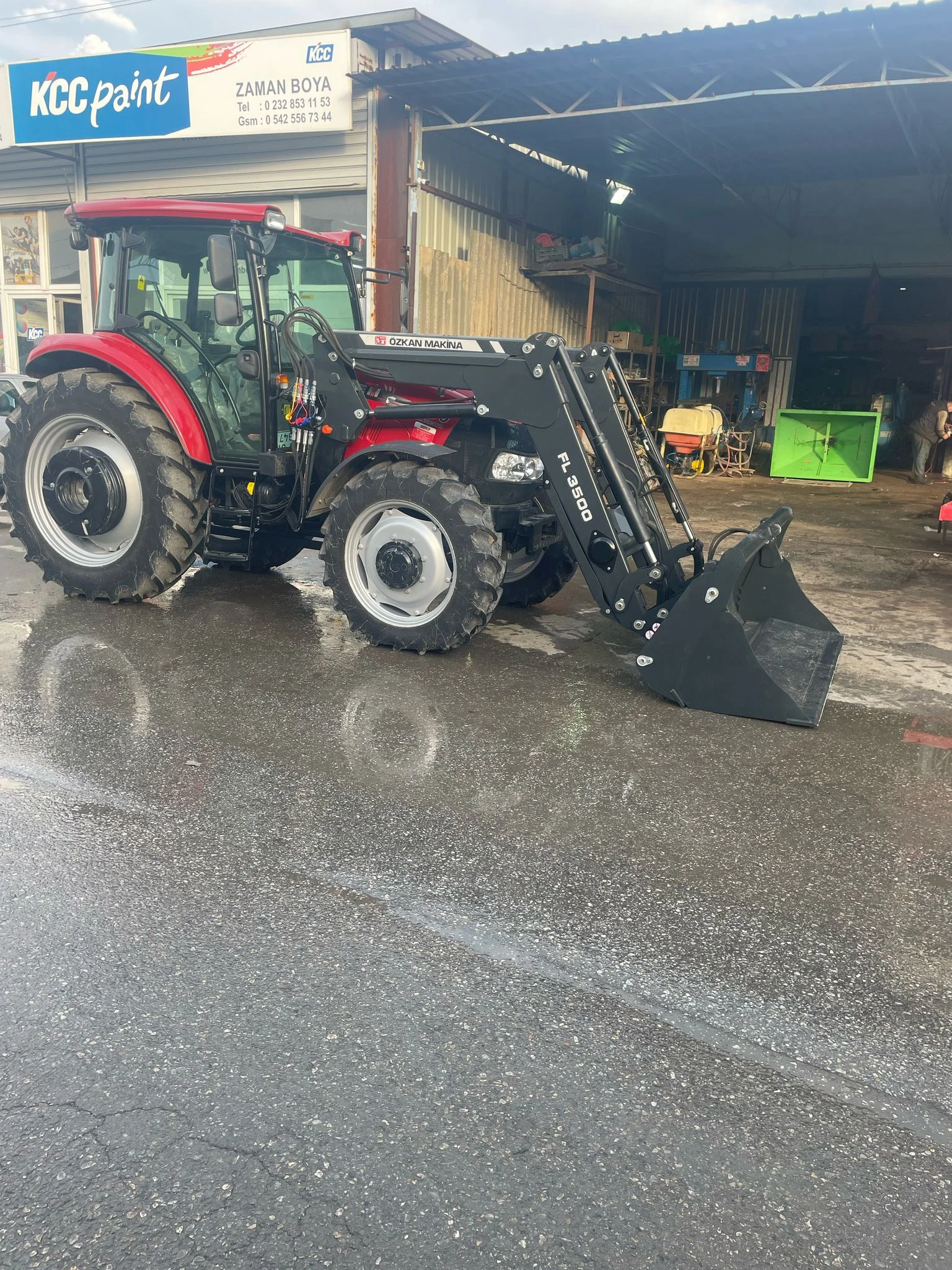 Case JX 100 Özkan Makina uygulama 2