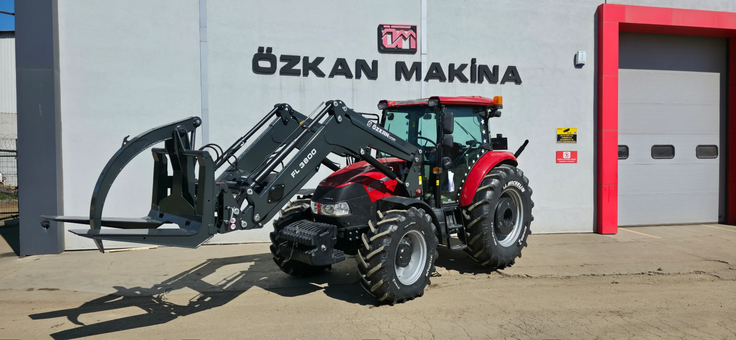 Case JX 110 Özkan Makina uygulama 2