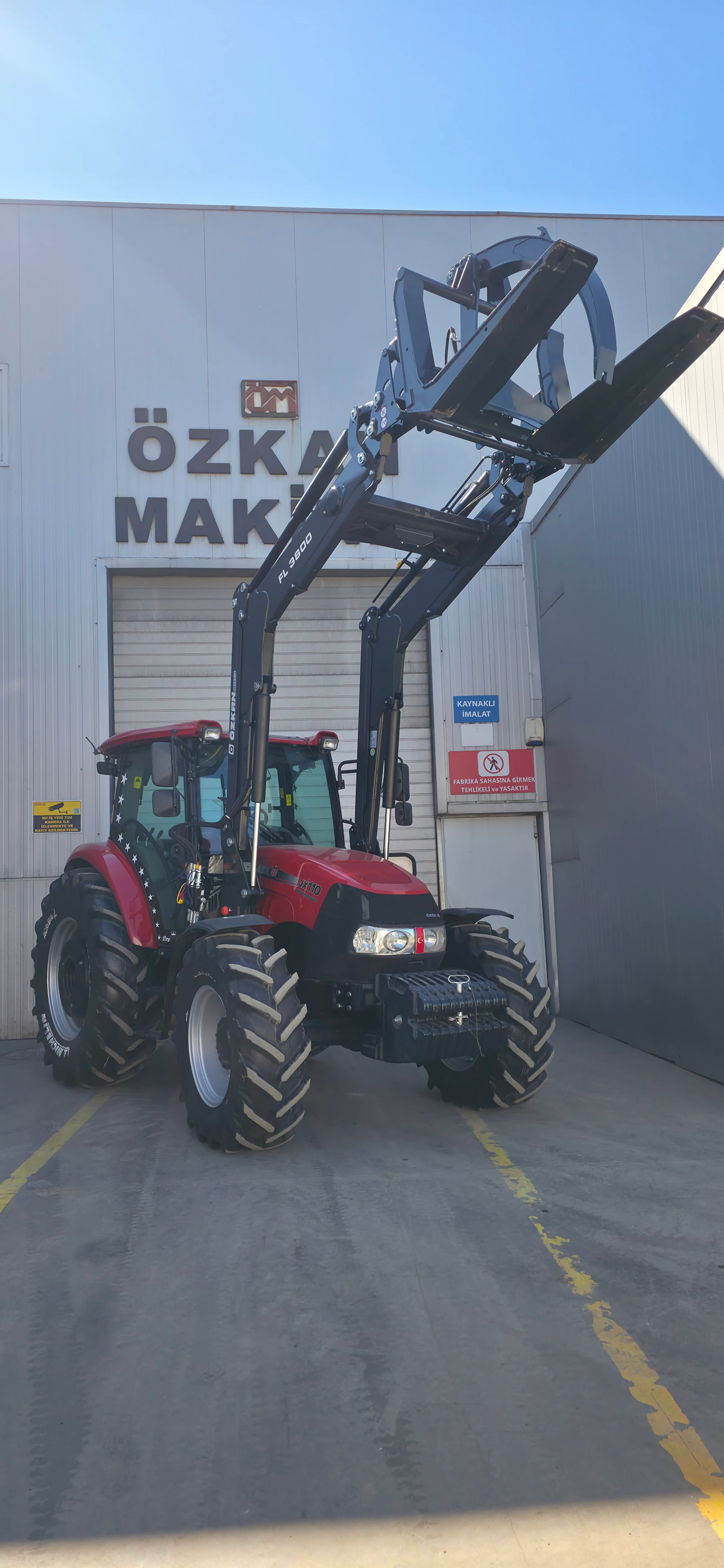 Case JX 110 Özkan Makina uygulama 10