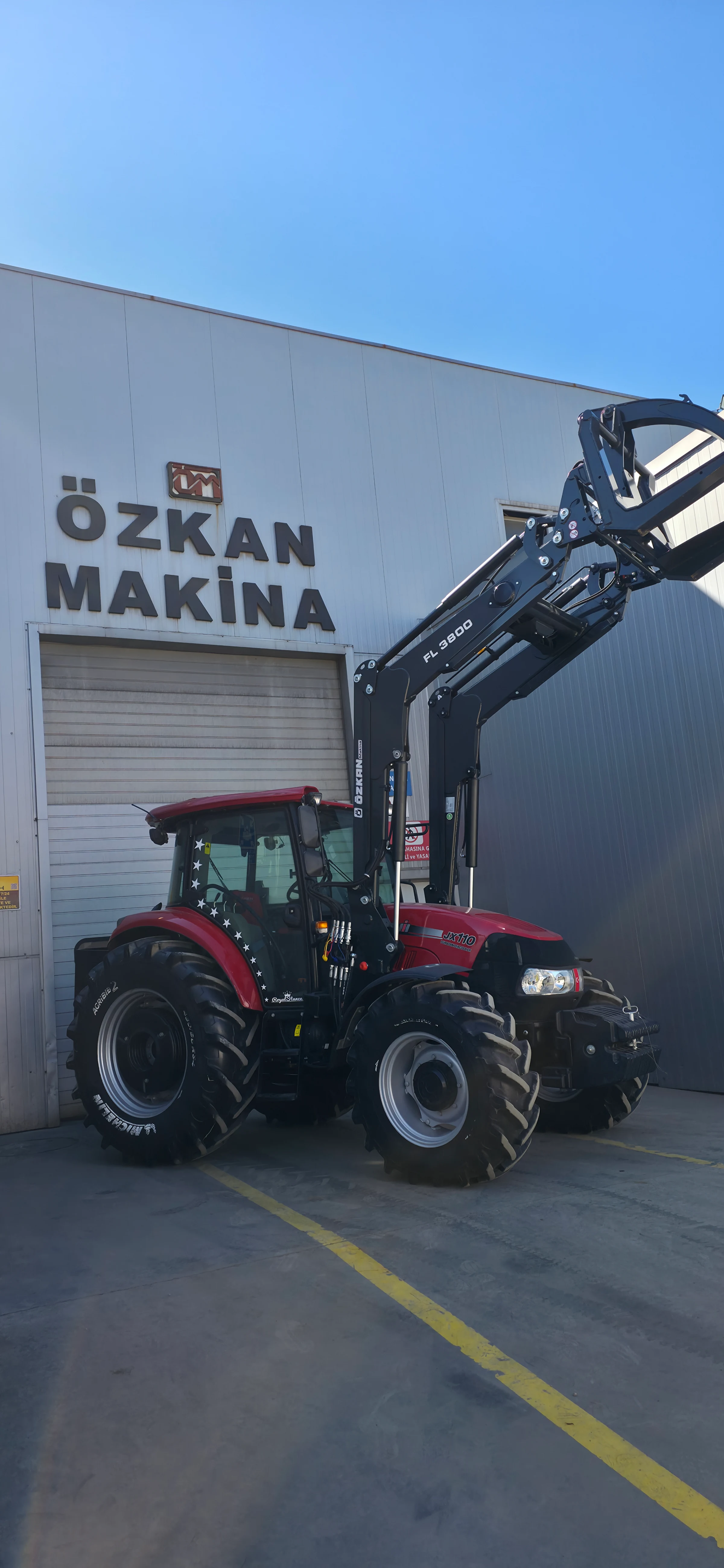 Case JX 110 Özkan Makina uygulama 11