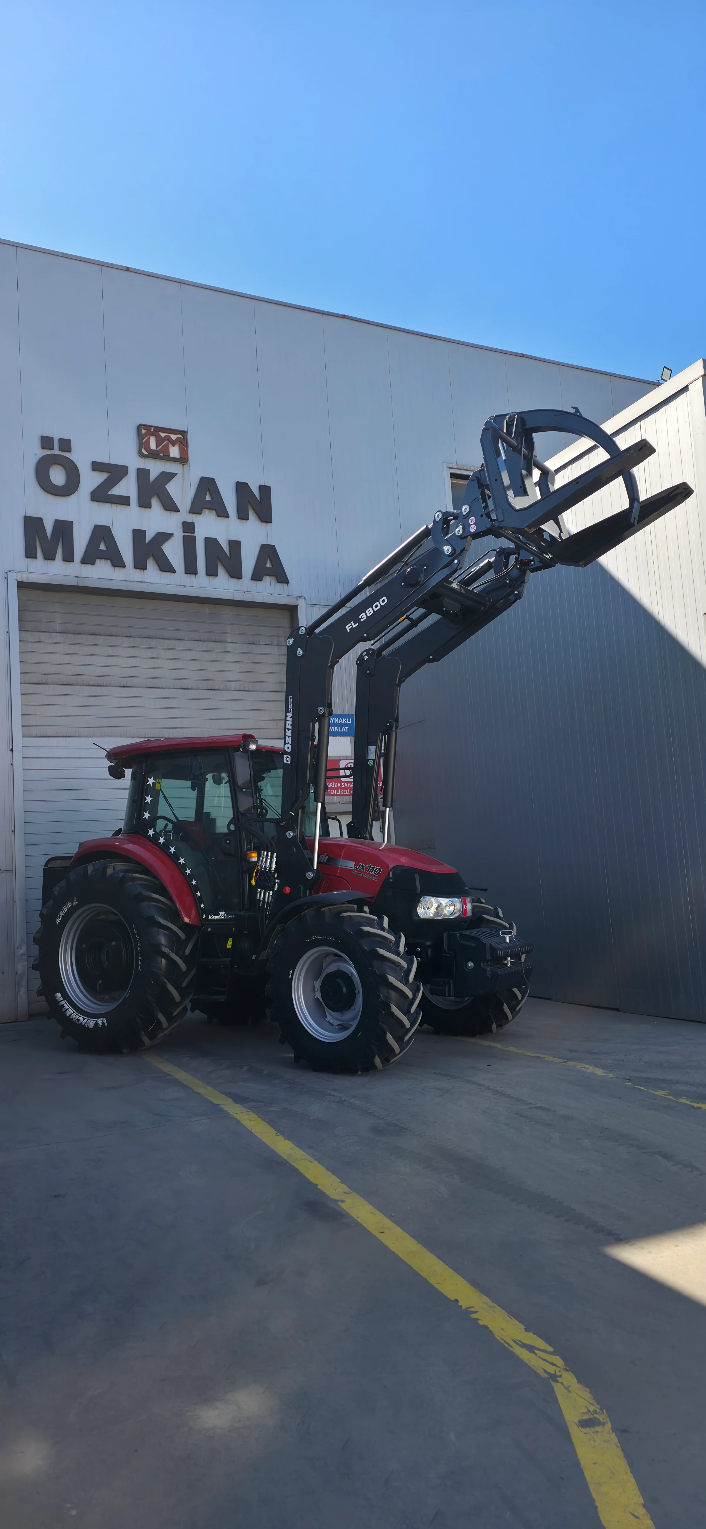 Case JX 110 Özkan Makina uygulama 12