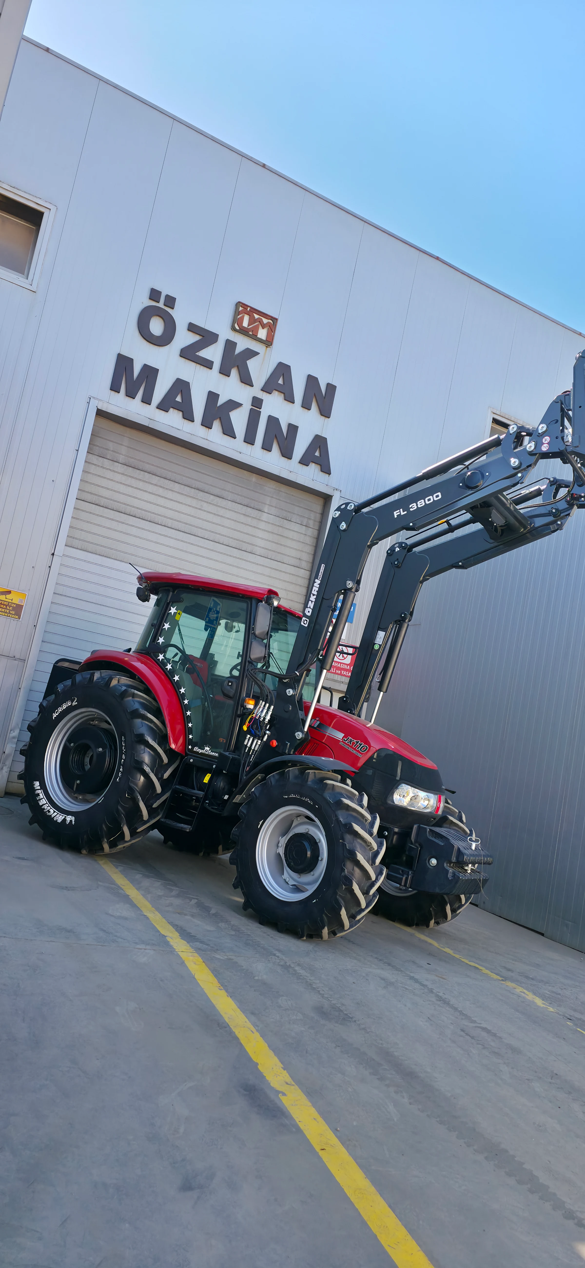 Case JX 110 Özkan Makina uygulama 13