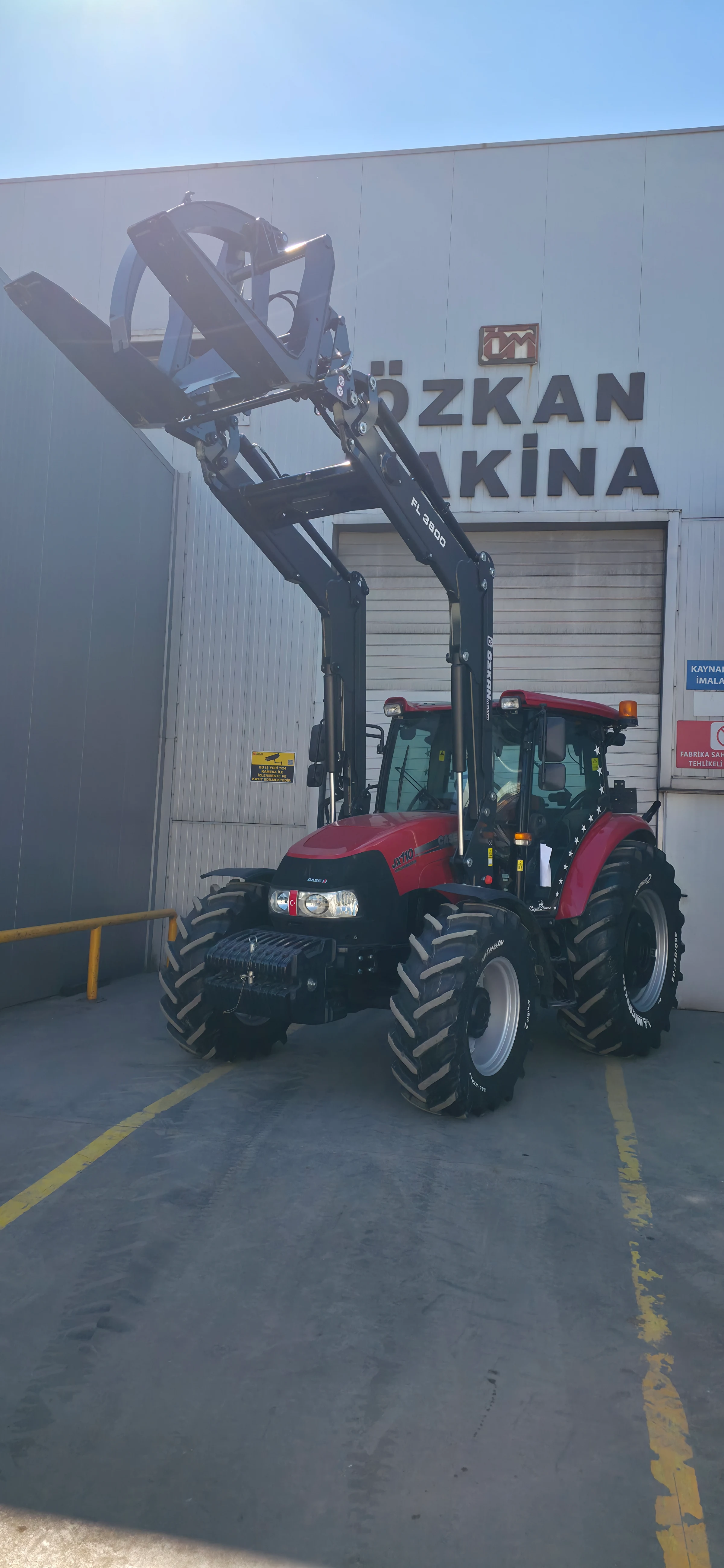 Case JX 110 Özkan Makina uygulama 18