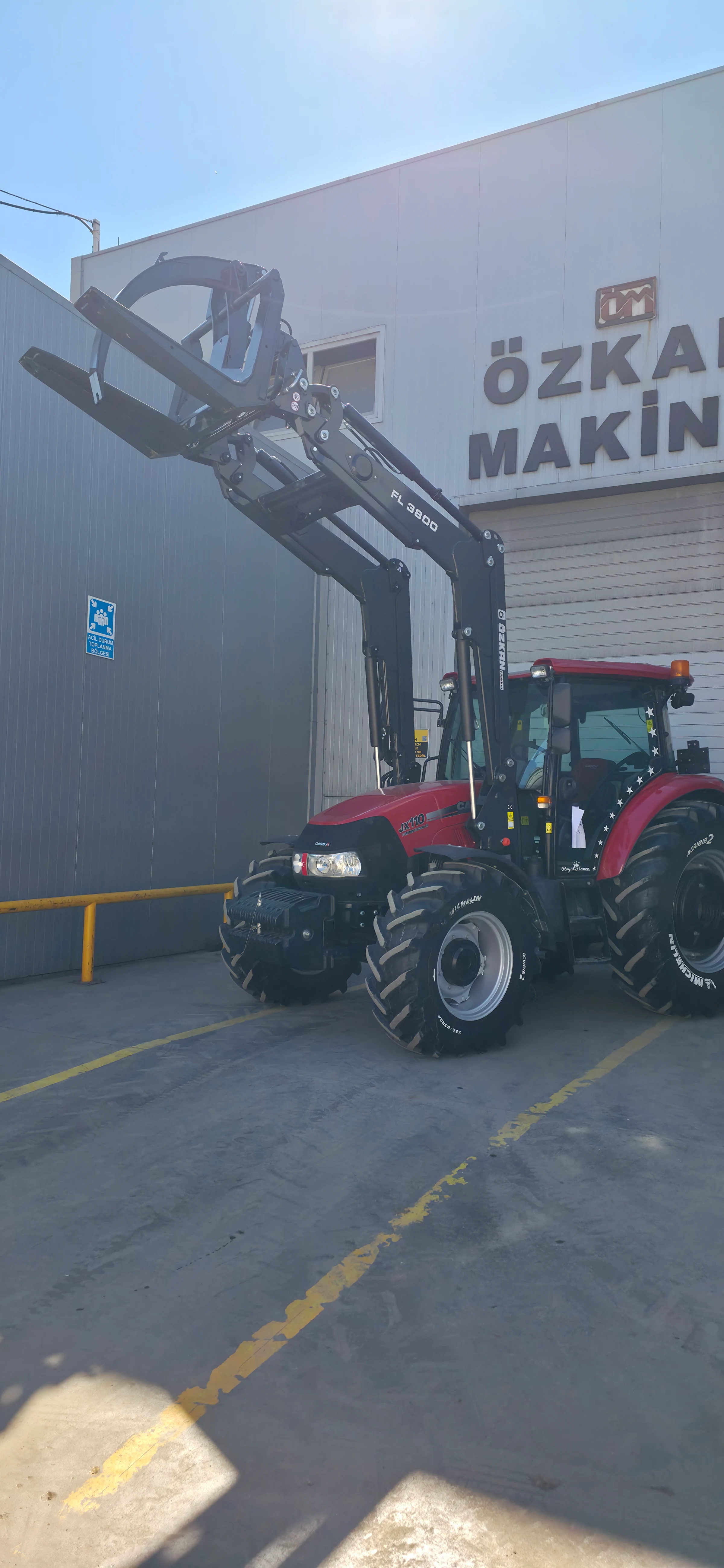 Case JX 110 Özkan Makina uygulama 19