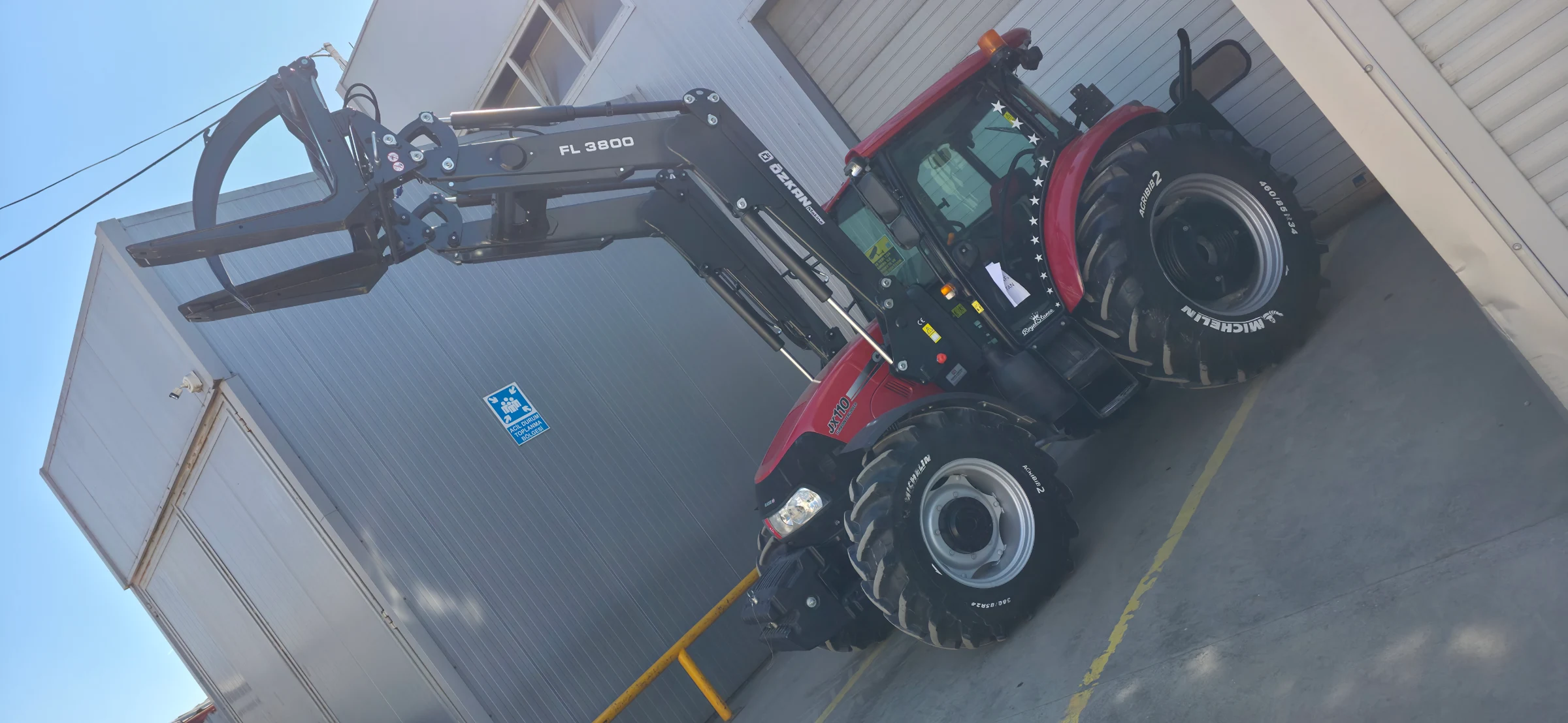 Case JX 110 Özkan Makina uygulama 21