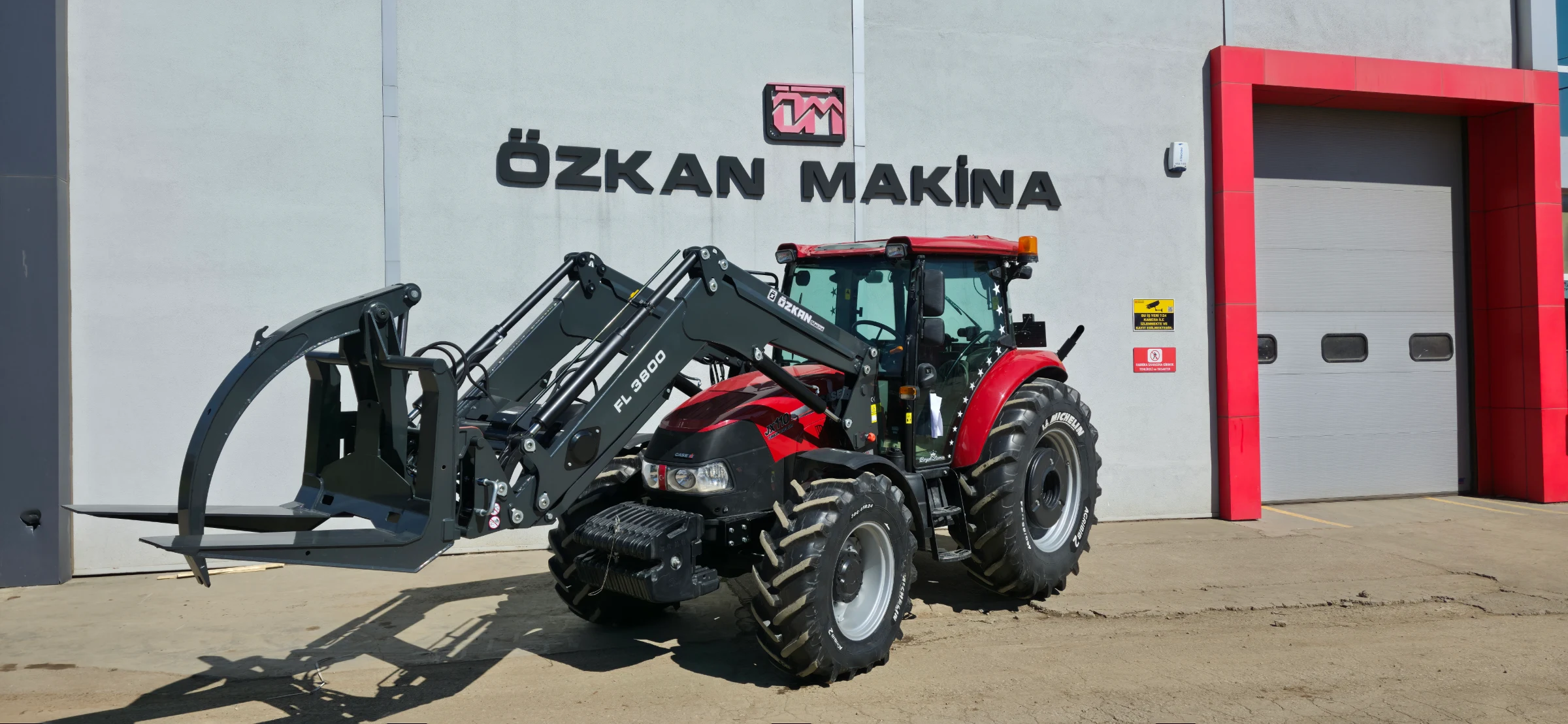 Case JX 110 Özkan Makina uygulama 4