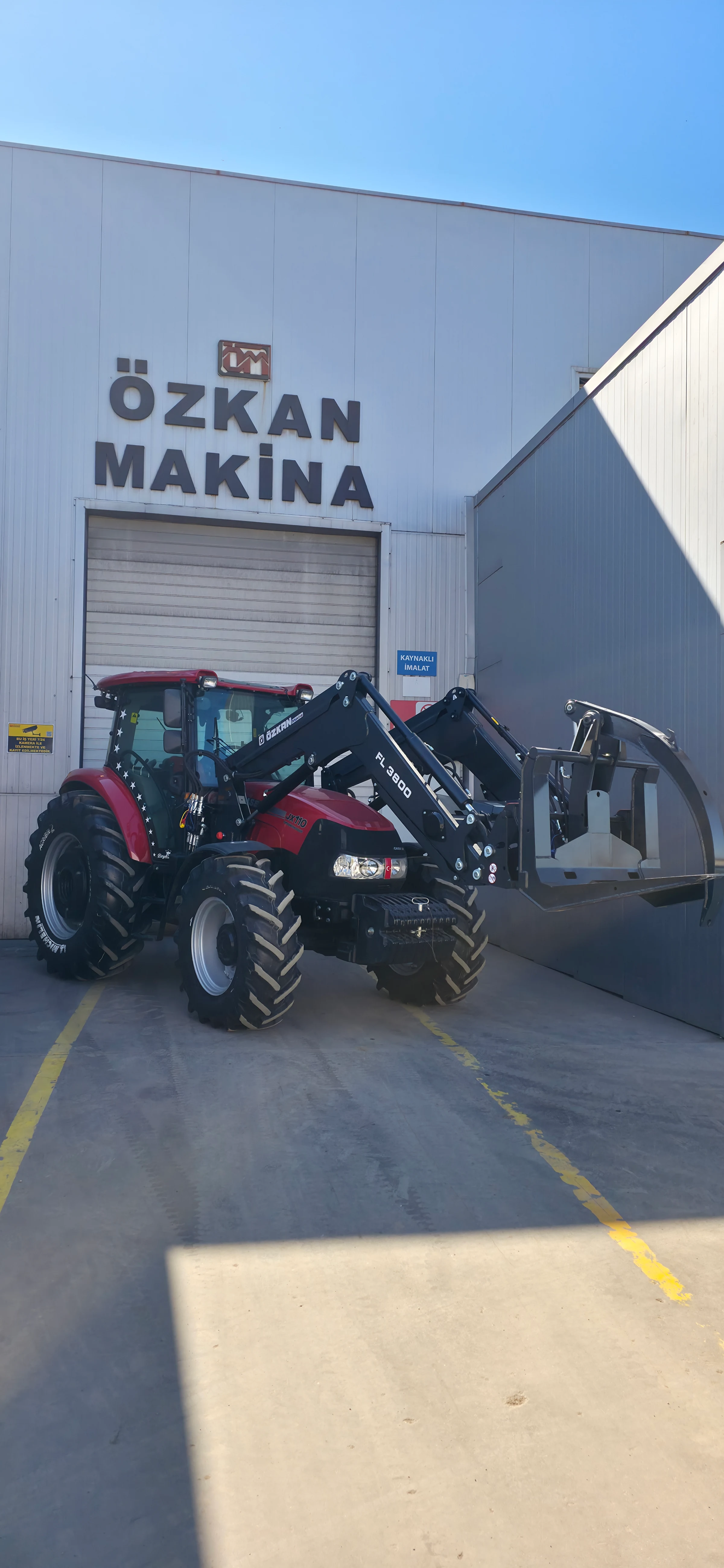 Case JX 110 Özkan Makina uygulama 5