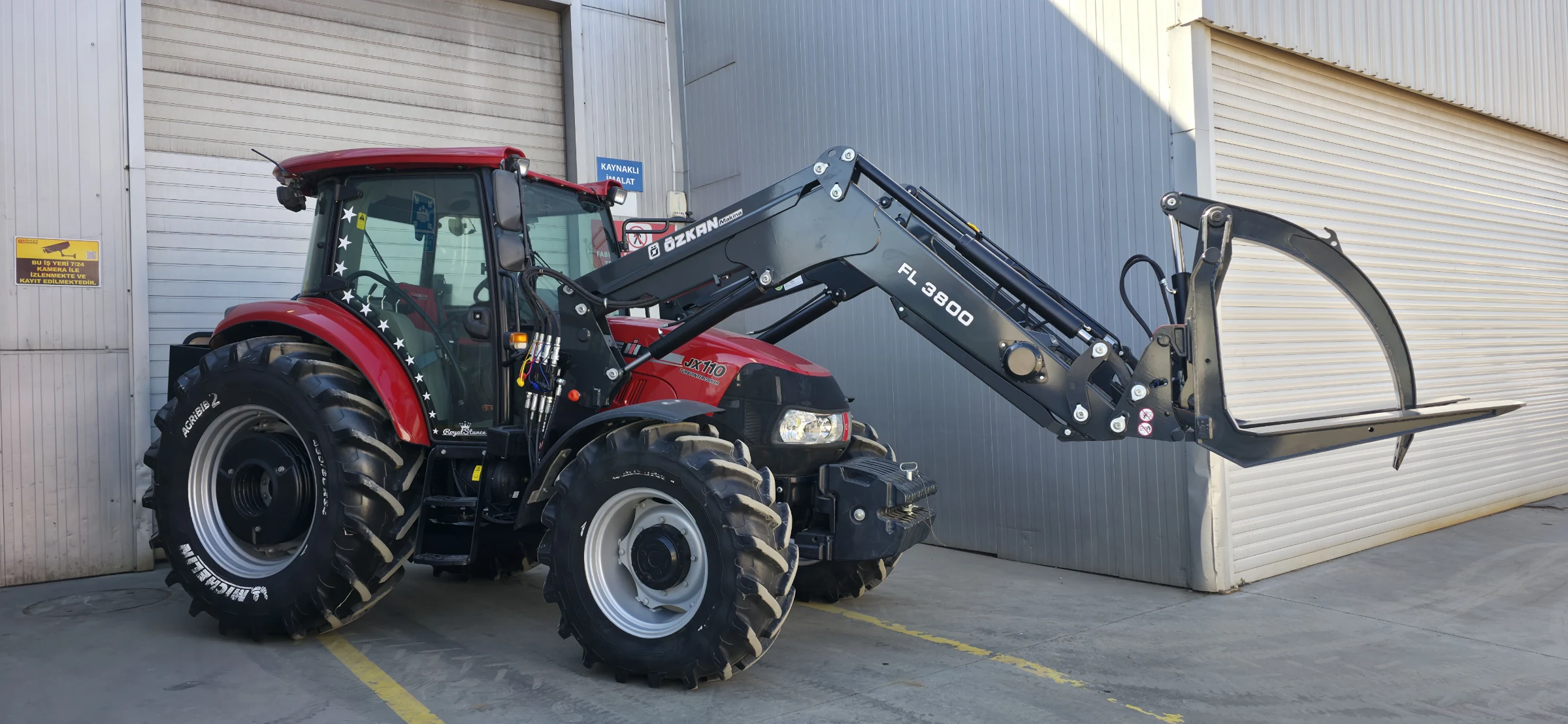 Case JX 110 Özkan Makina uygulama 6