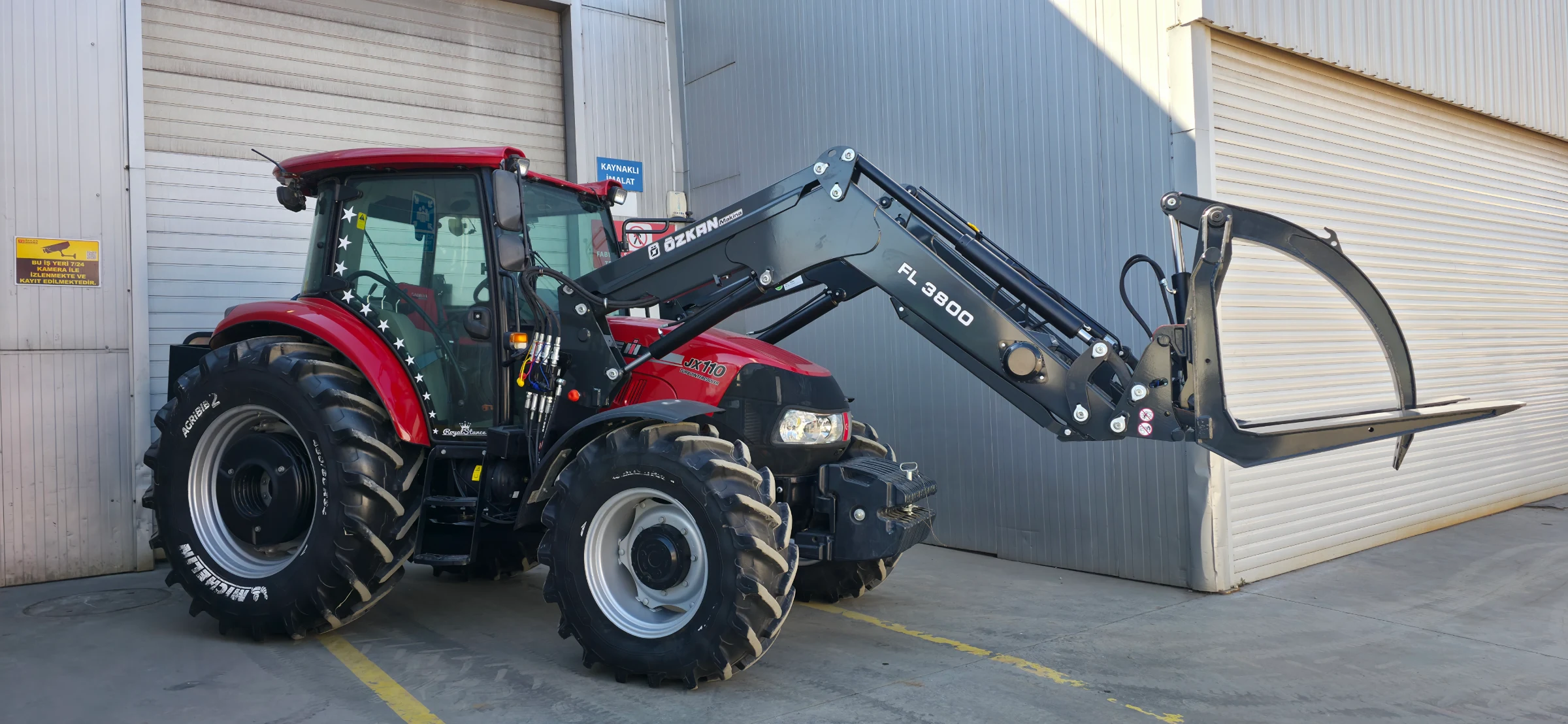 Case JX 110 Özkan Makina uygulama 7