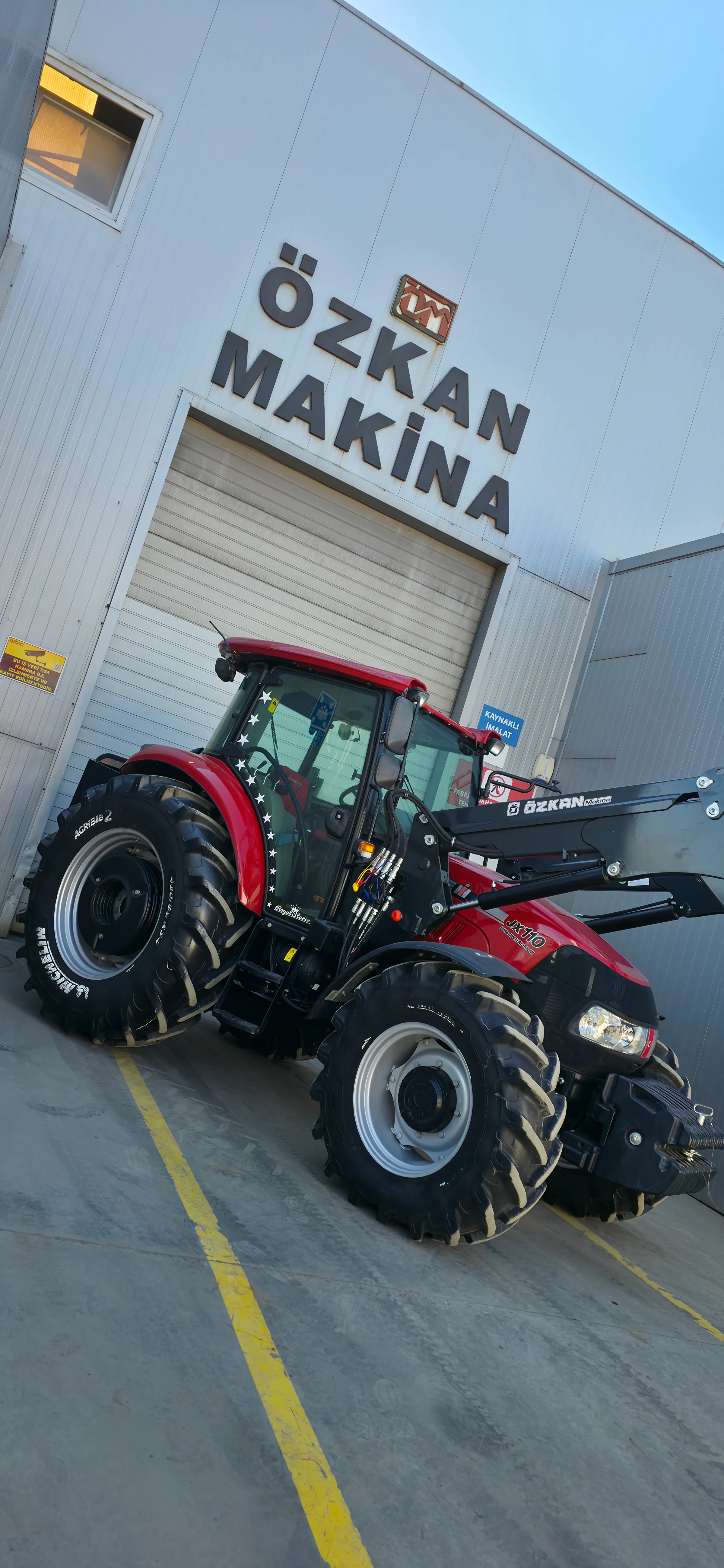 Case JX 110 Özkan Makina uygulama 8
