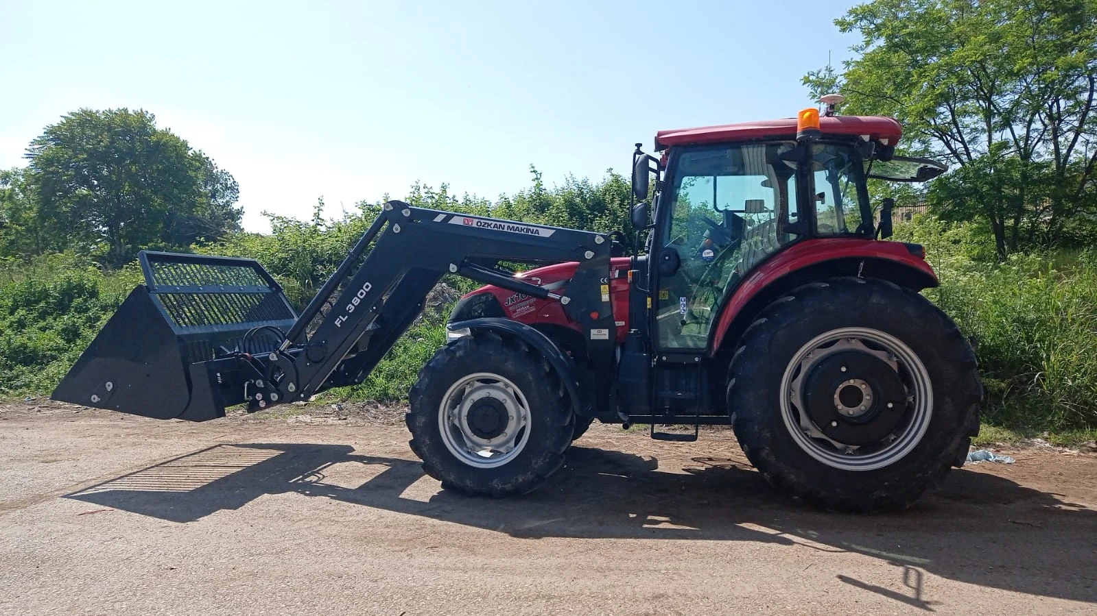 Case JX 110 Özkan Makina uygulama 23