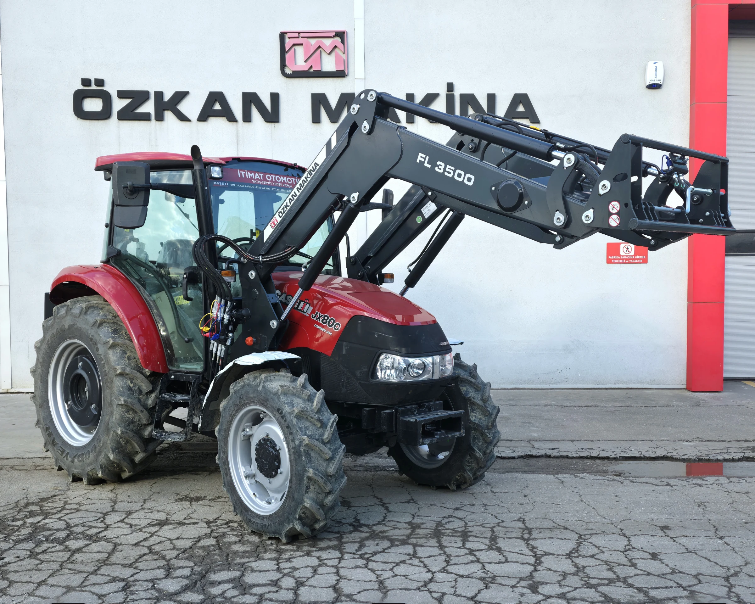Case JX 80 C Özkan Makina uygulama 13