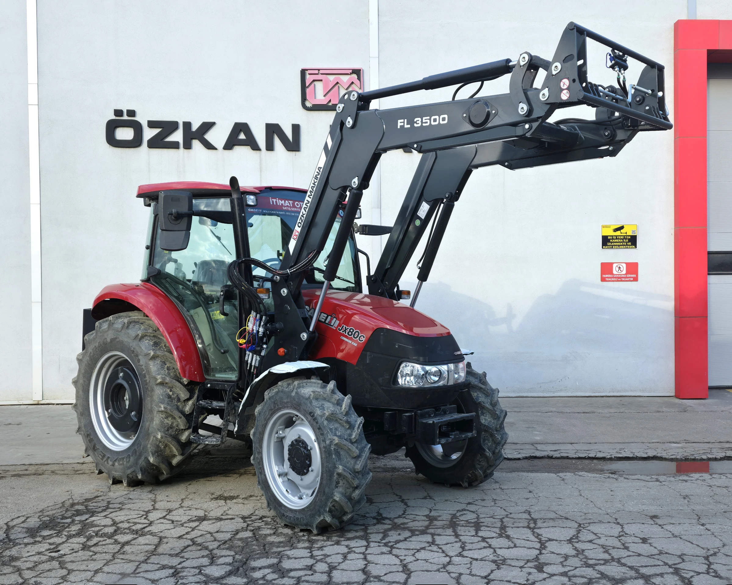 Case JX 80 C Özkan Makina uygulama 2