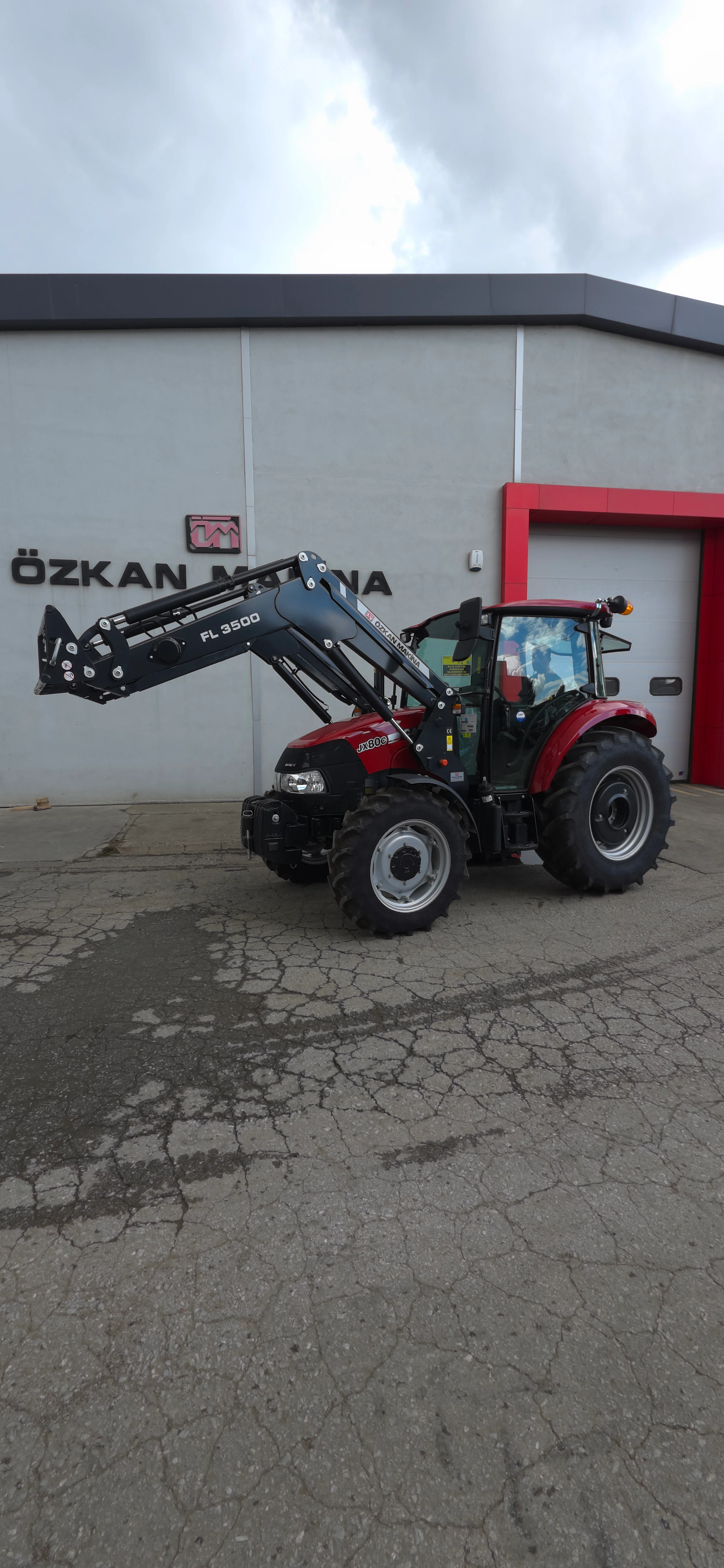 Case JX 80 C Özkan Makina uygulama 1