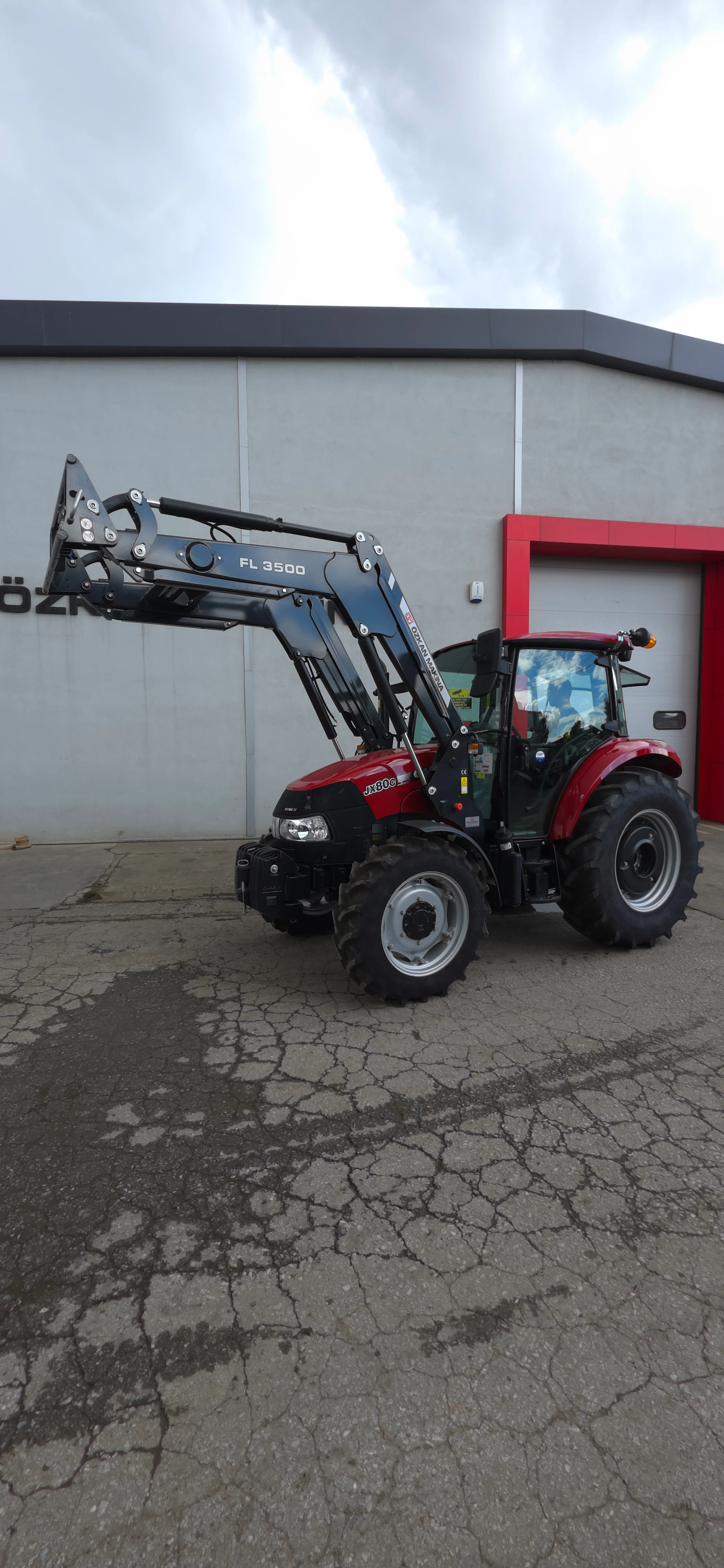 Case JX 80 C Özkan Makina uygulama 8