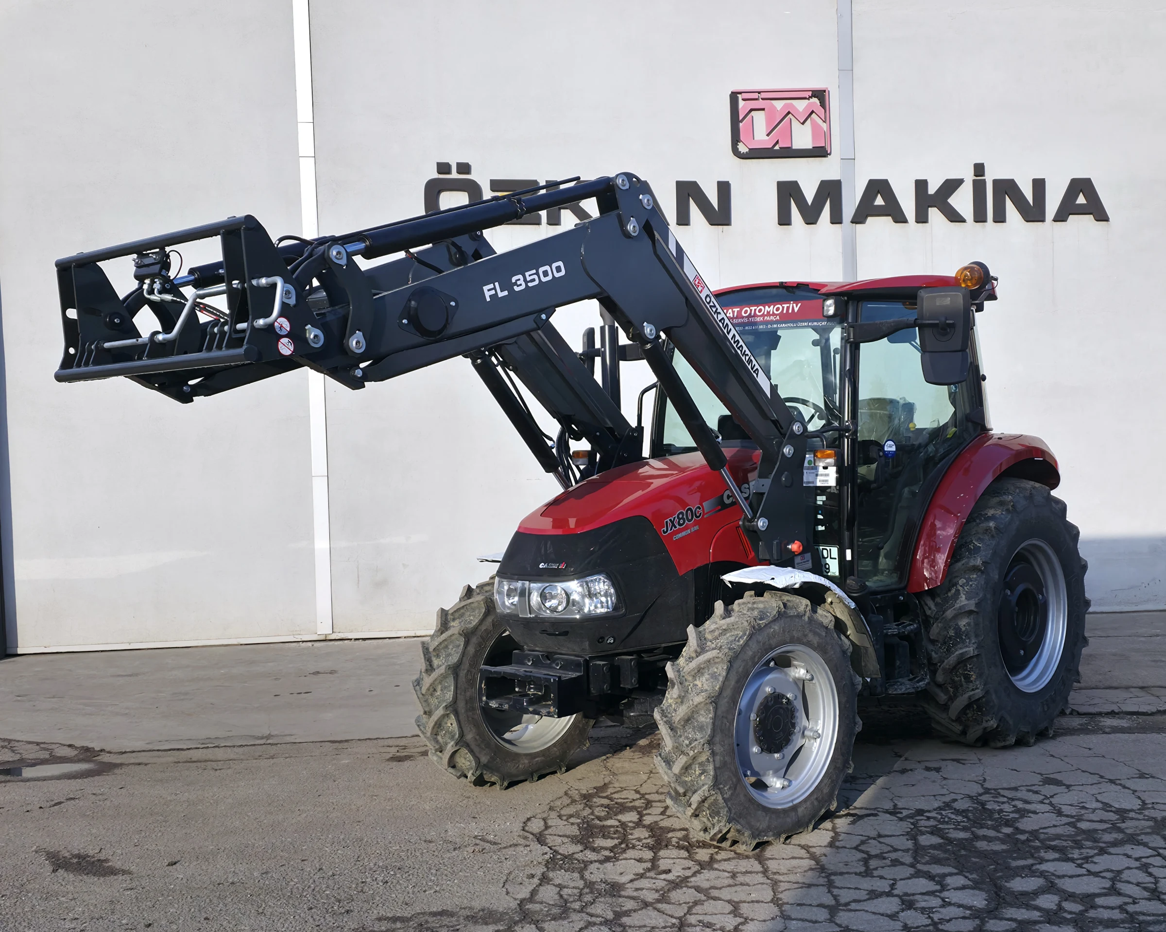 Case JX 80 C Özkan Makina uygulama 10
