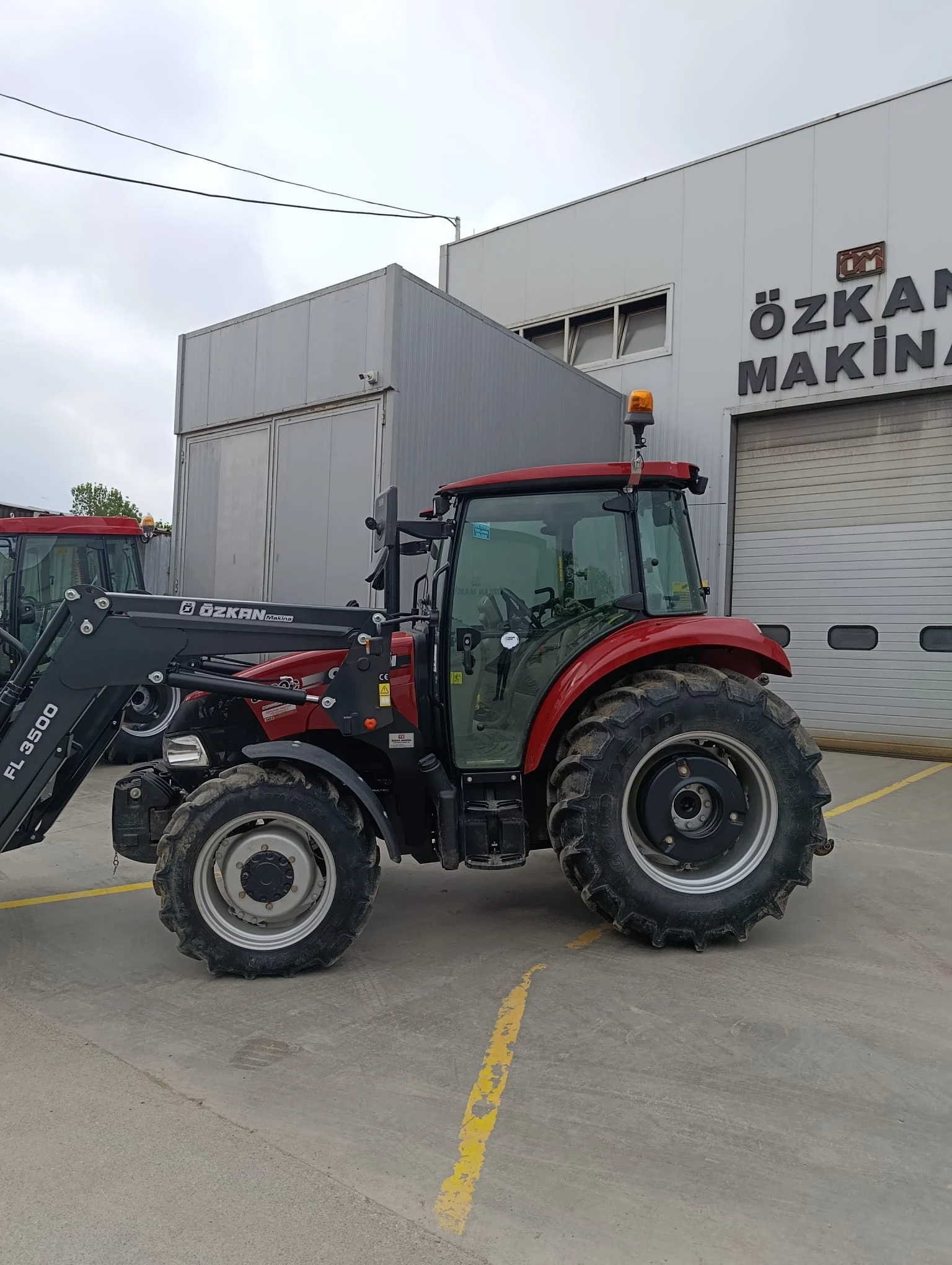 Case JX 80 Özkan Makina uygulama 1