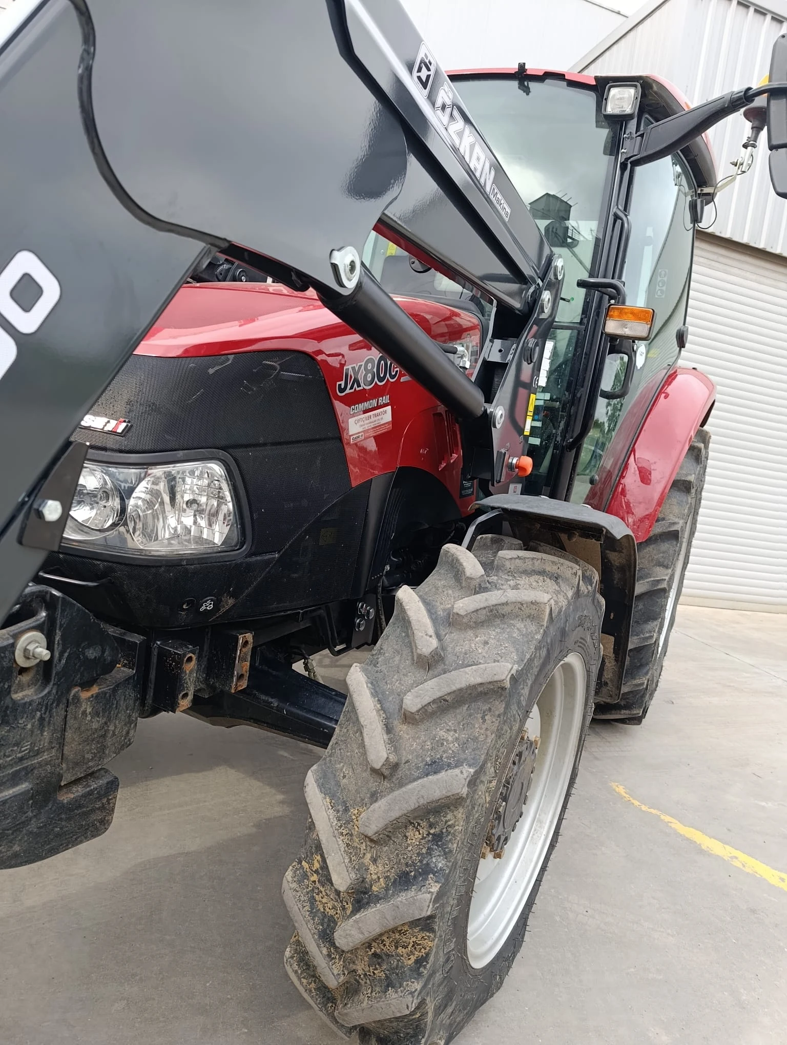 Case JX 80 Özkan Makina uygulama 2
