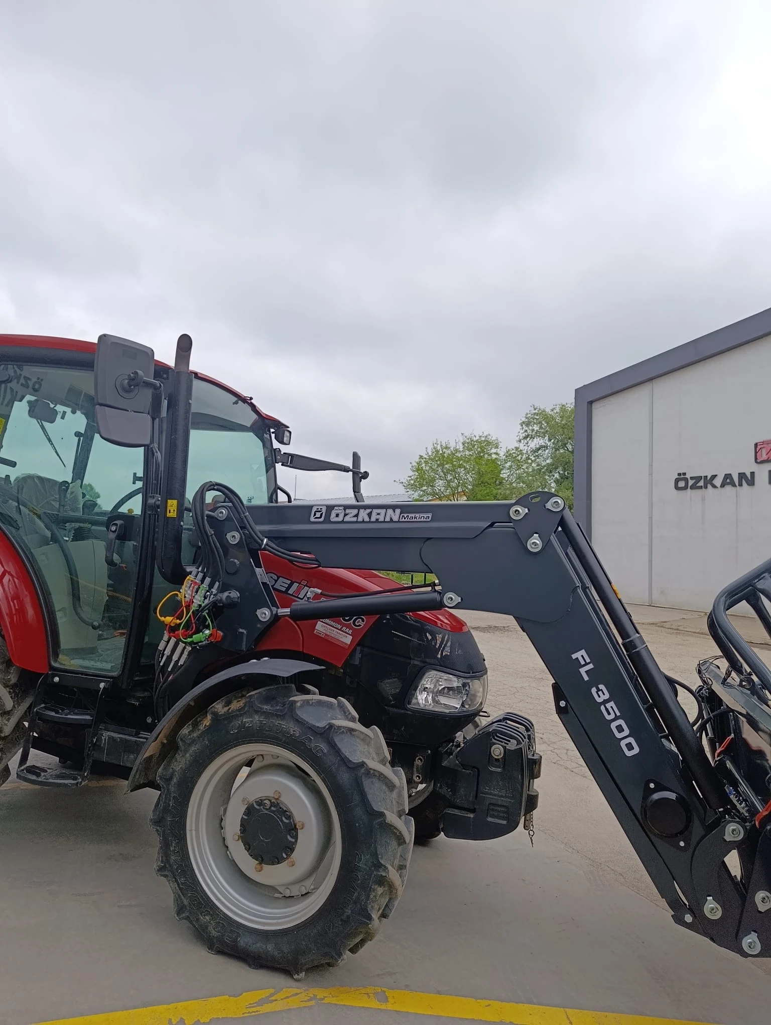 Case JX 80 Özkan Makina uygulama 3