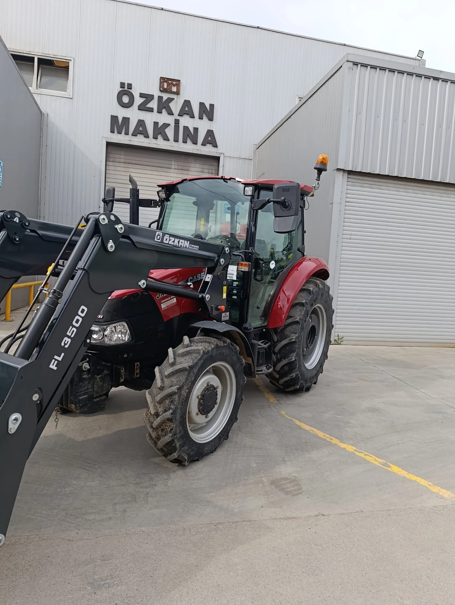 Case JX 80 Özkan Makina uygulama 4