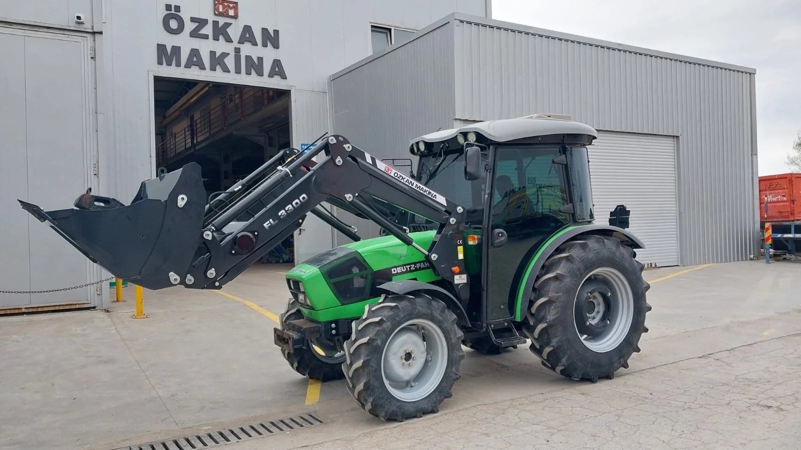 Deutz AGROLÜX 410 Özkan Makina uygulama 1