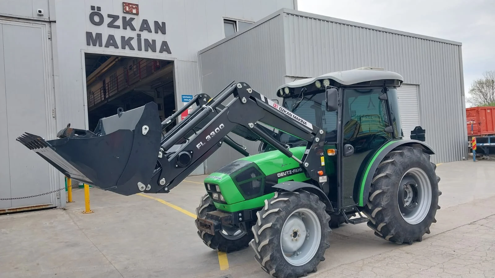 Deutz AGROLÜX 410 Özkan Makina uygulama 2