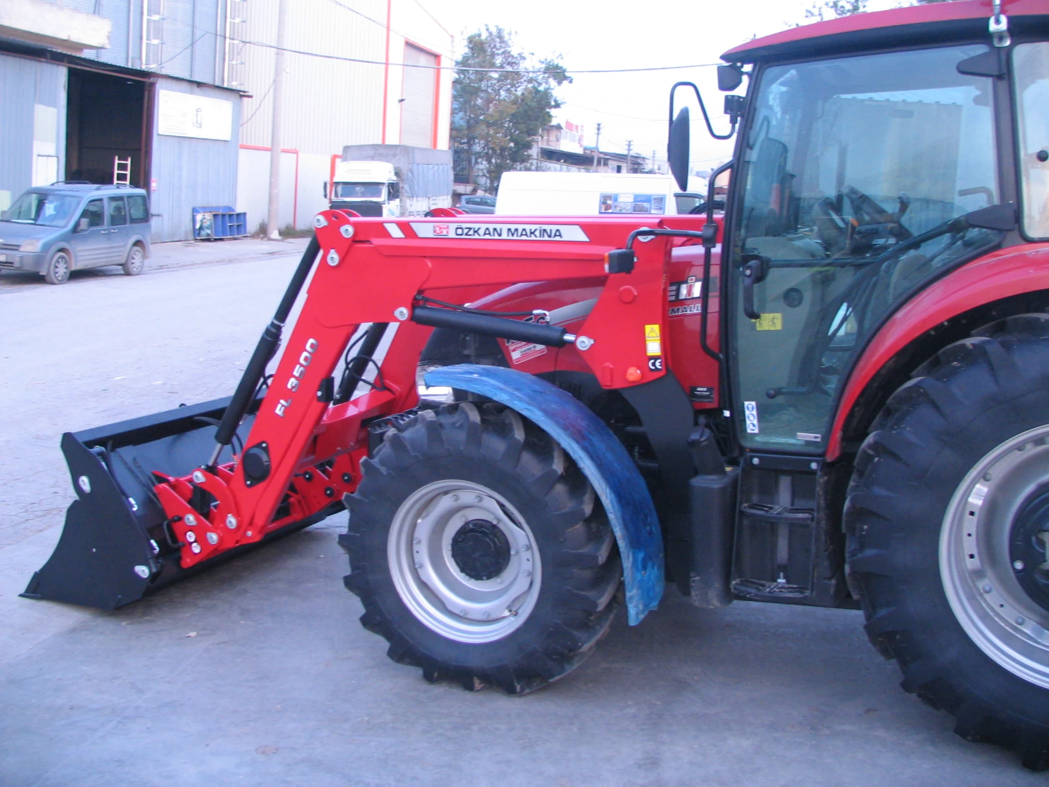 Case 105 FARMALL Özkan Makina uygulama 1