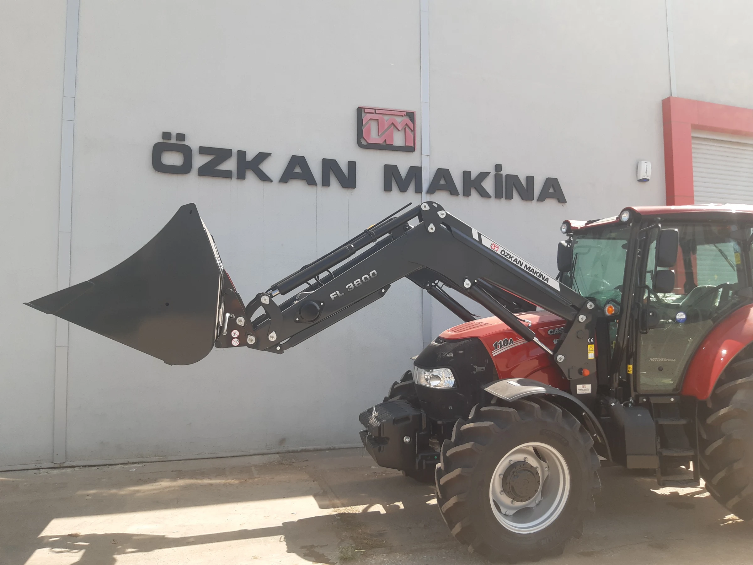 Case 110A FARMALL Özkan Makina uygulama 12