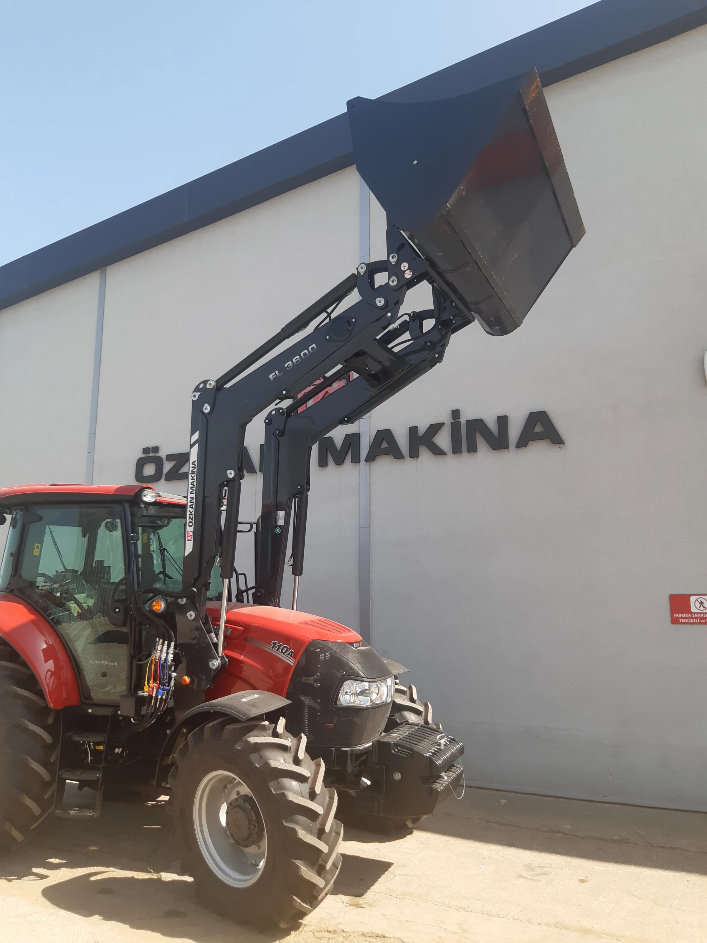 Case 110A FARMALL Özkan Makina uygulama 21