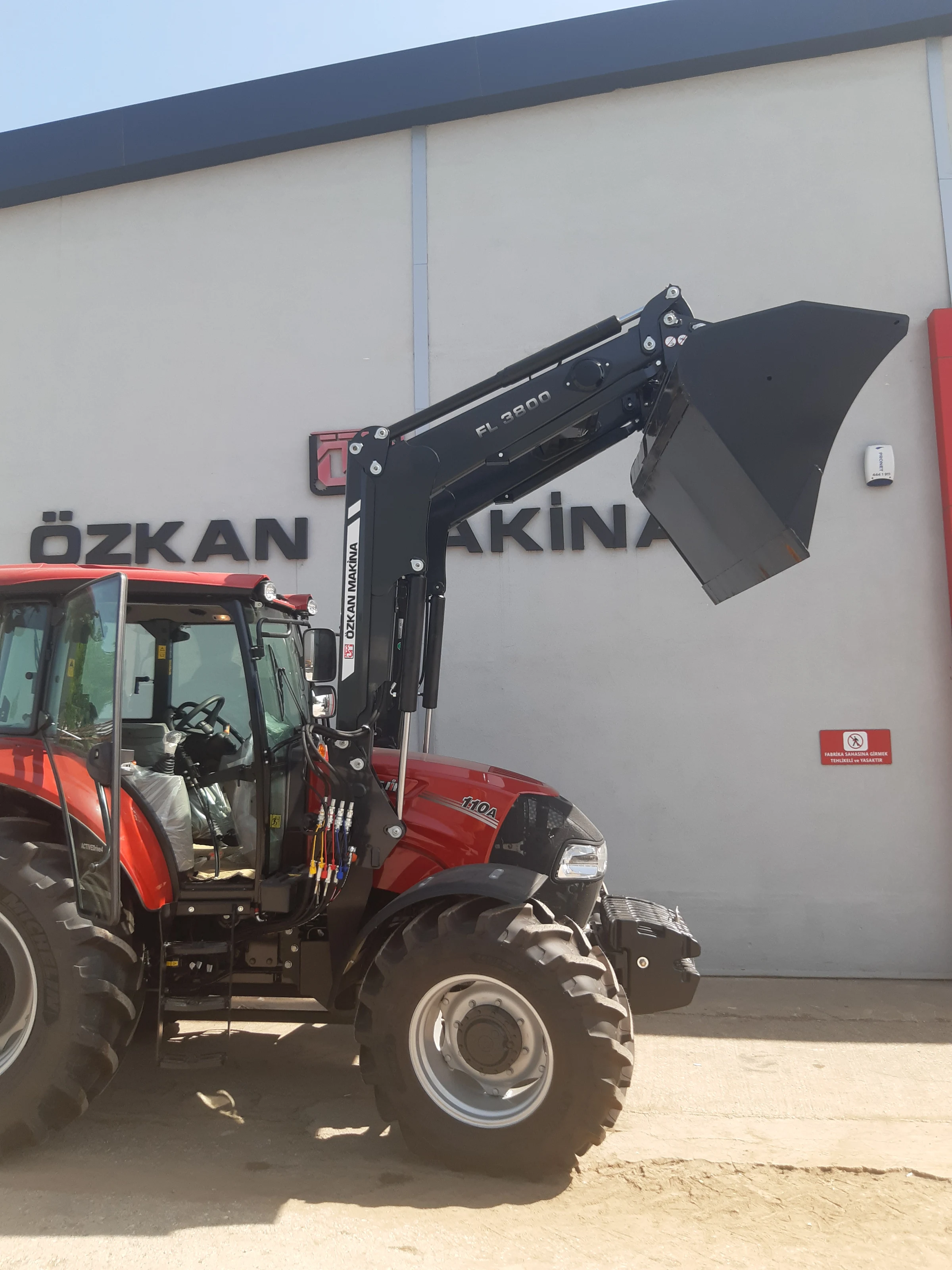 Case 110A FARMALL Özkan Makina uygulama 22
