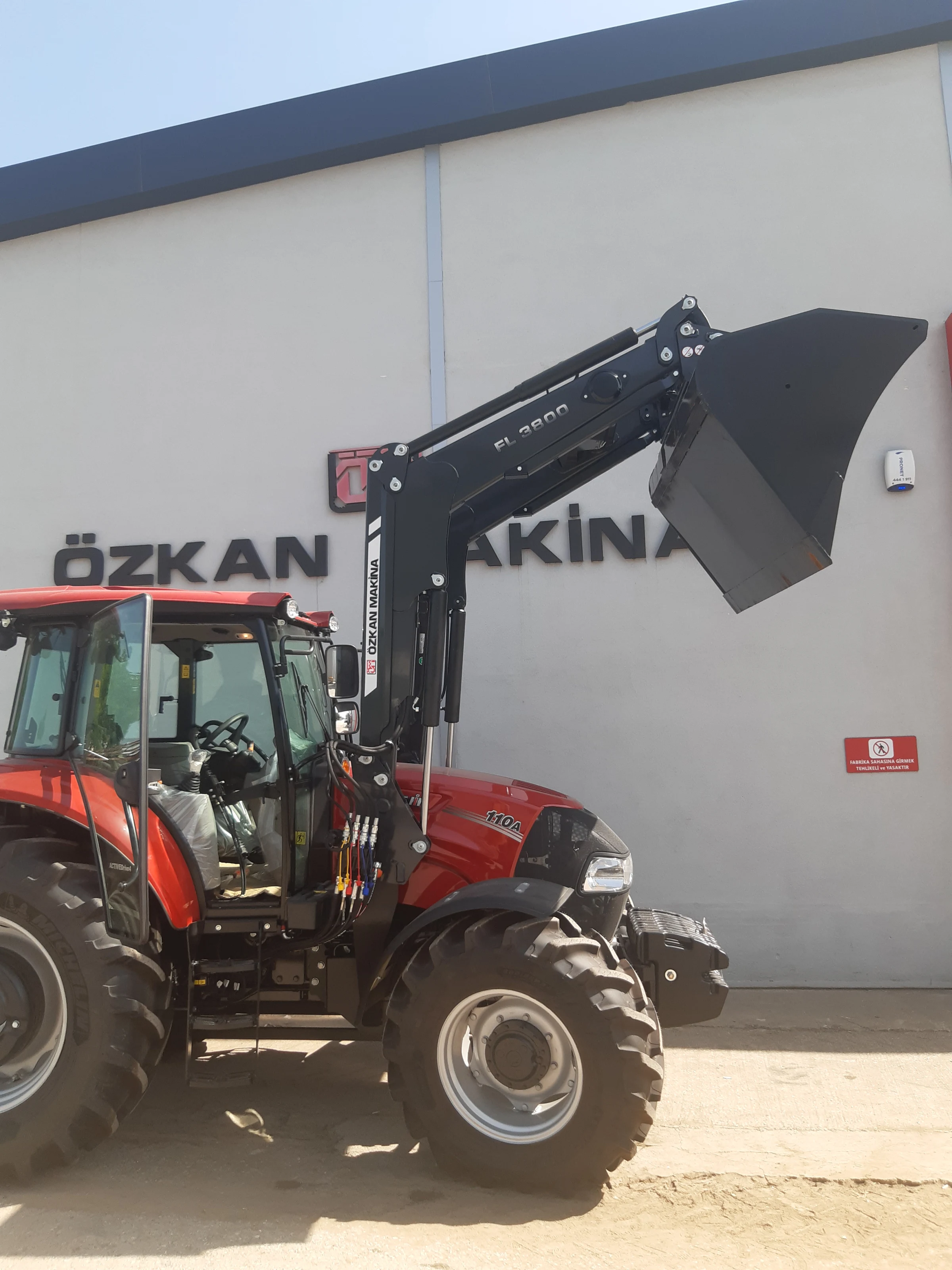 Case 110A FARMALL Özkan Makina uygulama 23
