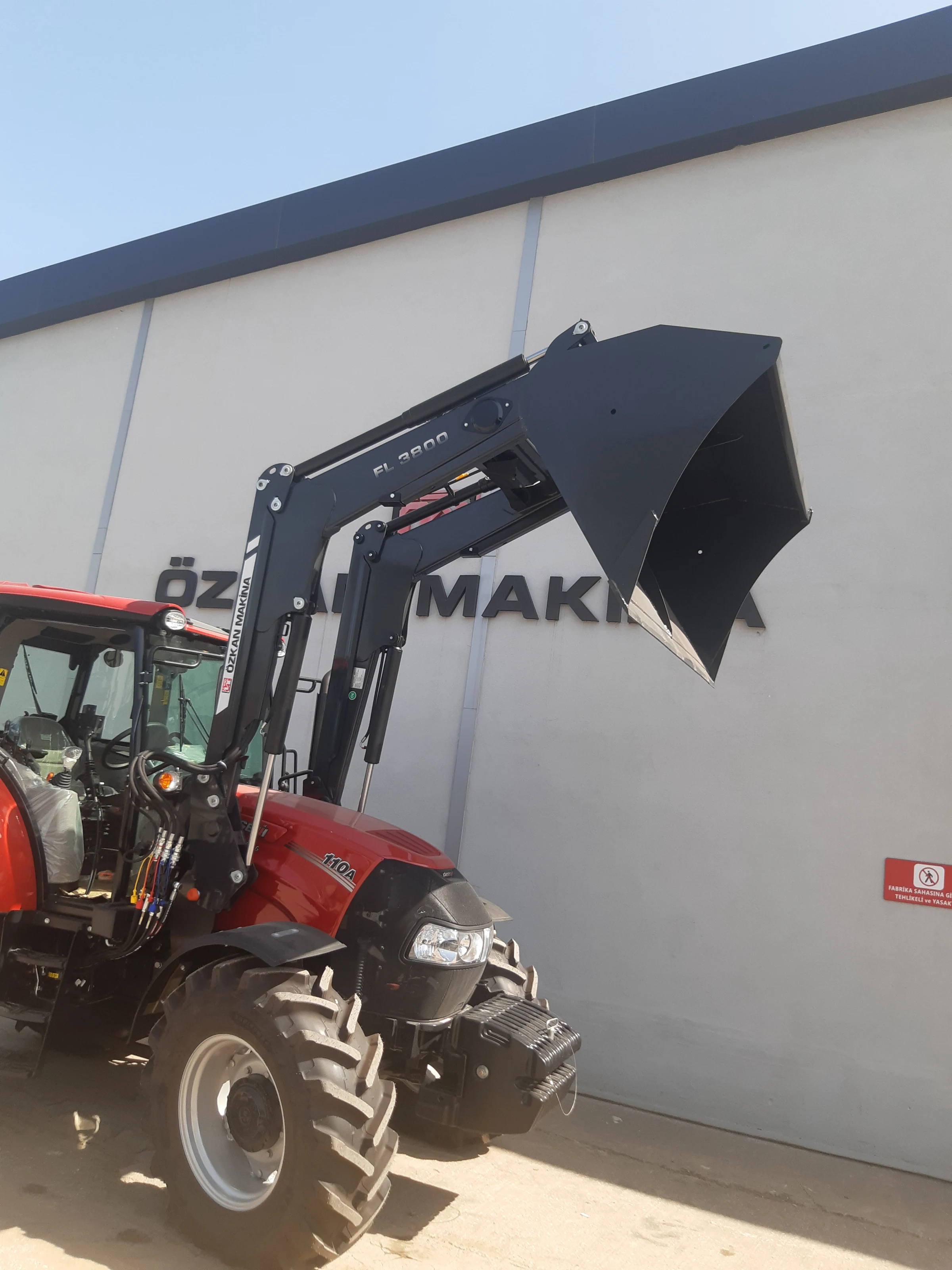 Case 110A FARMALL Özkan Makina uygulama 24